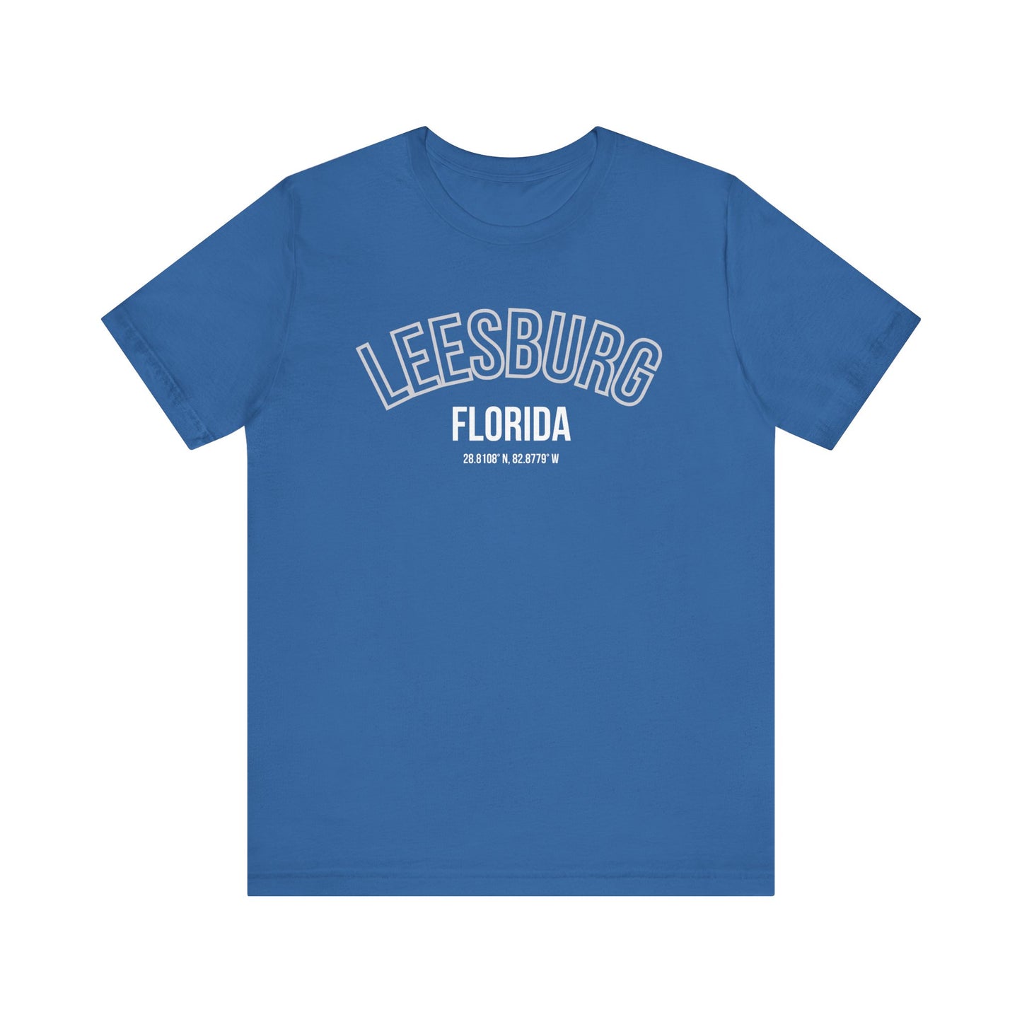 Leesburg, Florida Unisex Jersey Tee - Comfortable Casual Wear
