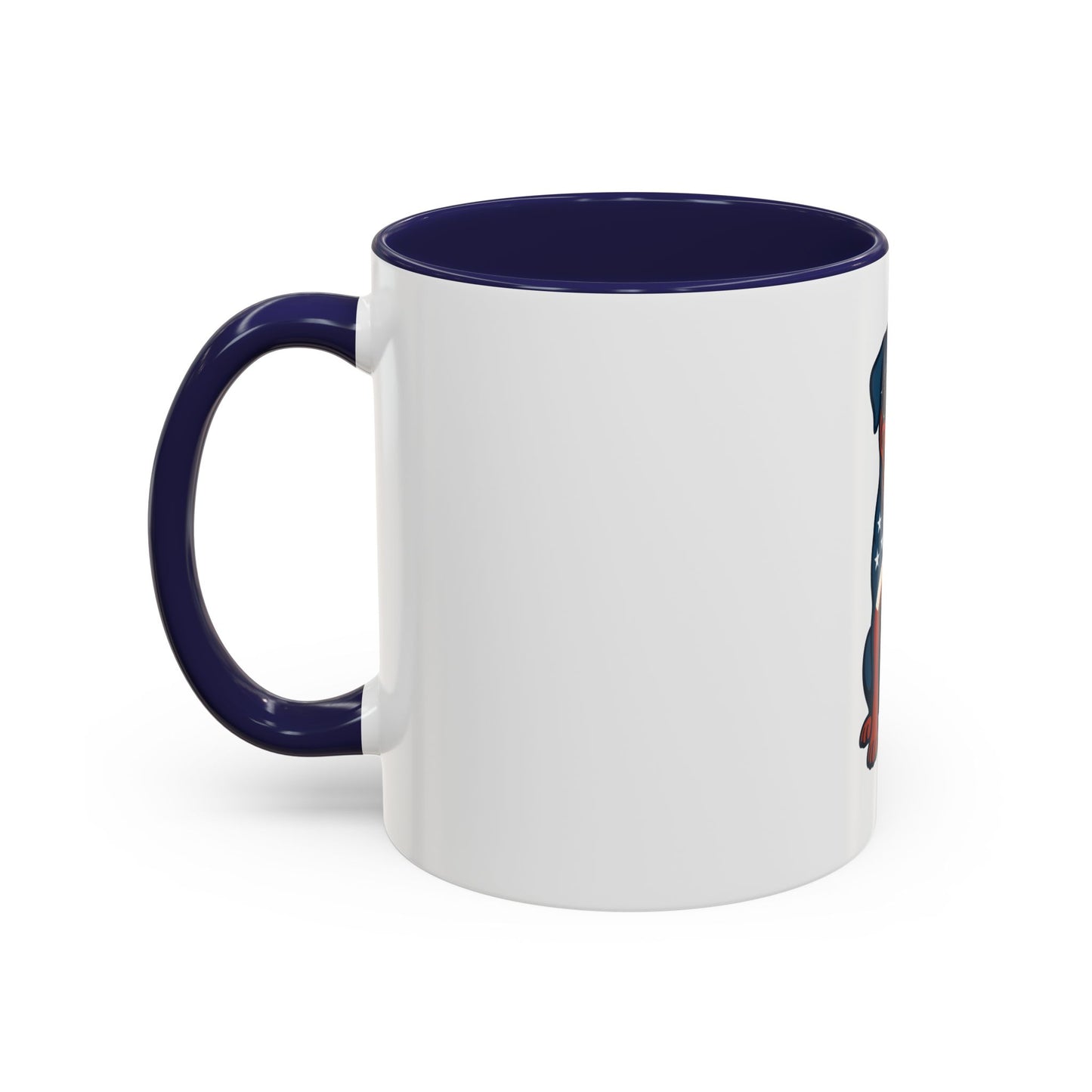 Patriotic Dog Mug, Rottweiler Coffee Cup, Cute Pet Lover Gift
