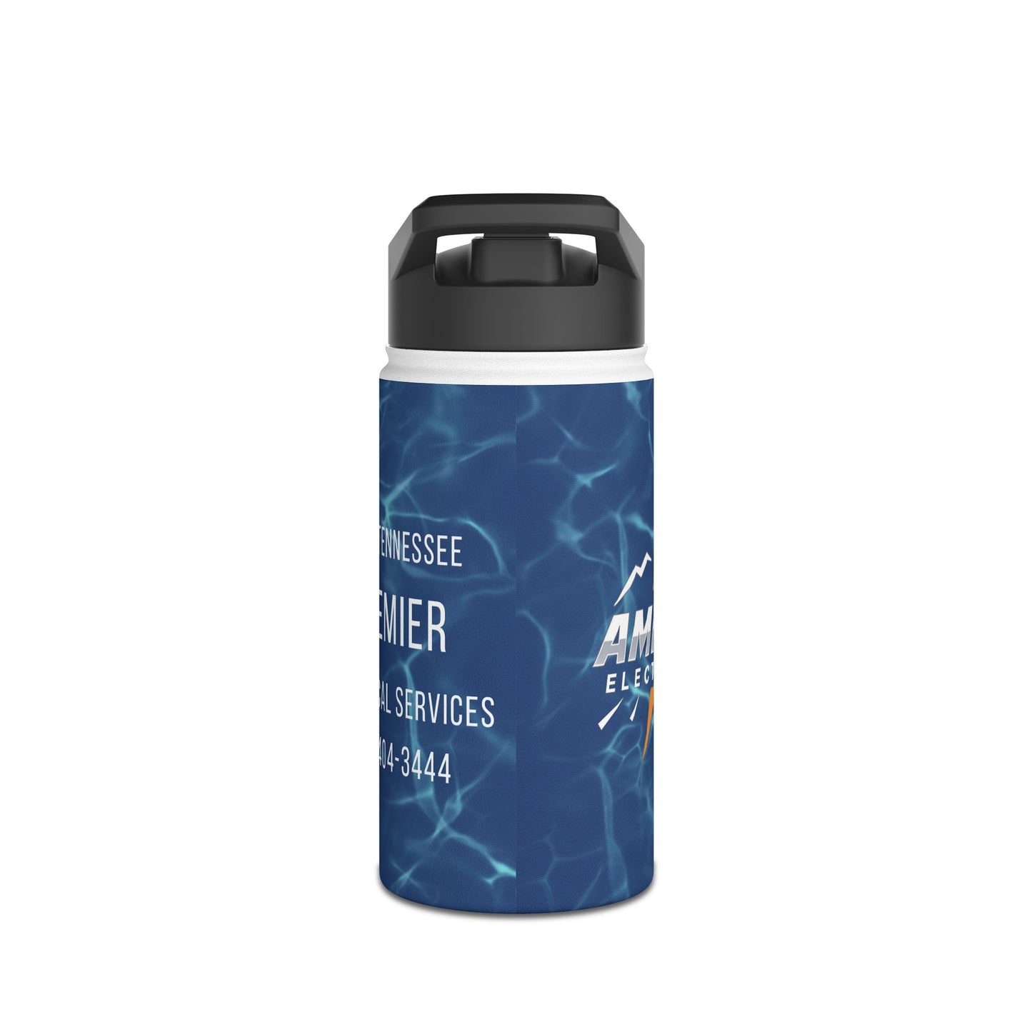 AMPED ELECTRICAL Stainless Steel Water Bottle | Hydration Gift for Electricians