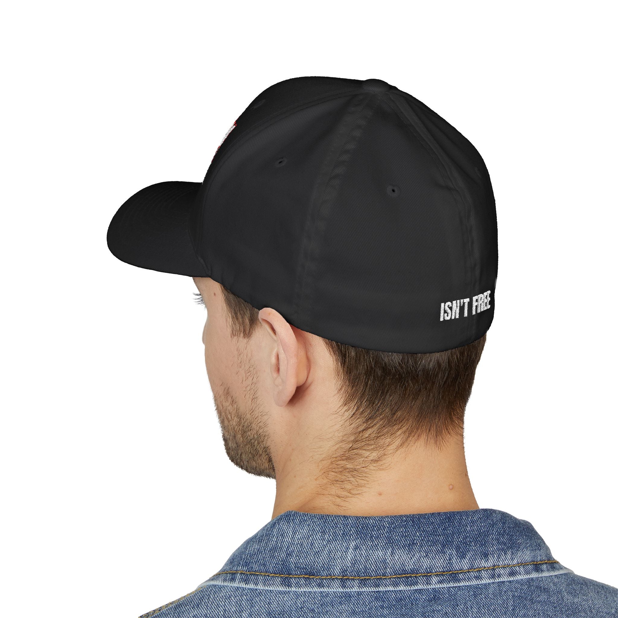 Patriotic Embroidered Cap | Freedom Isn't Free Hat, CK Signature
