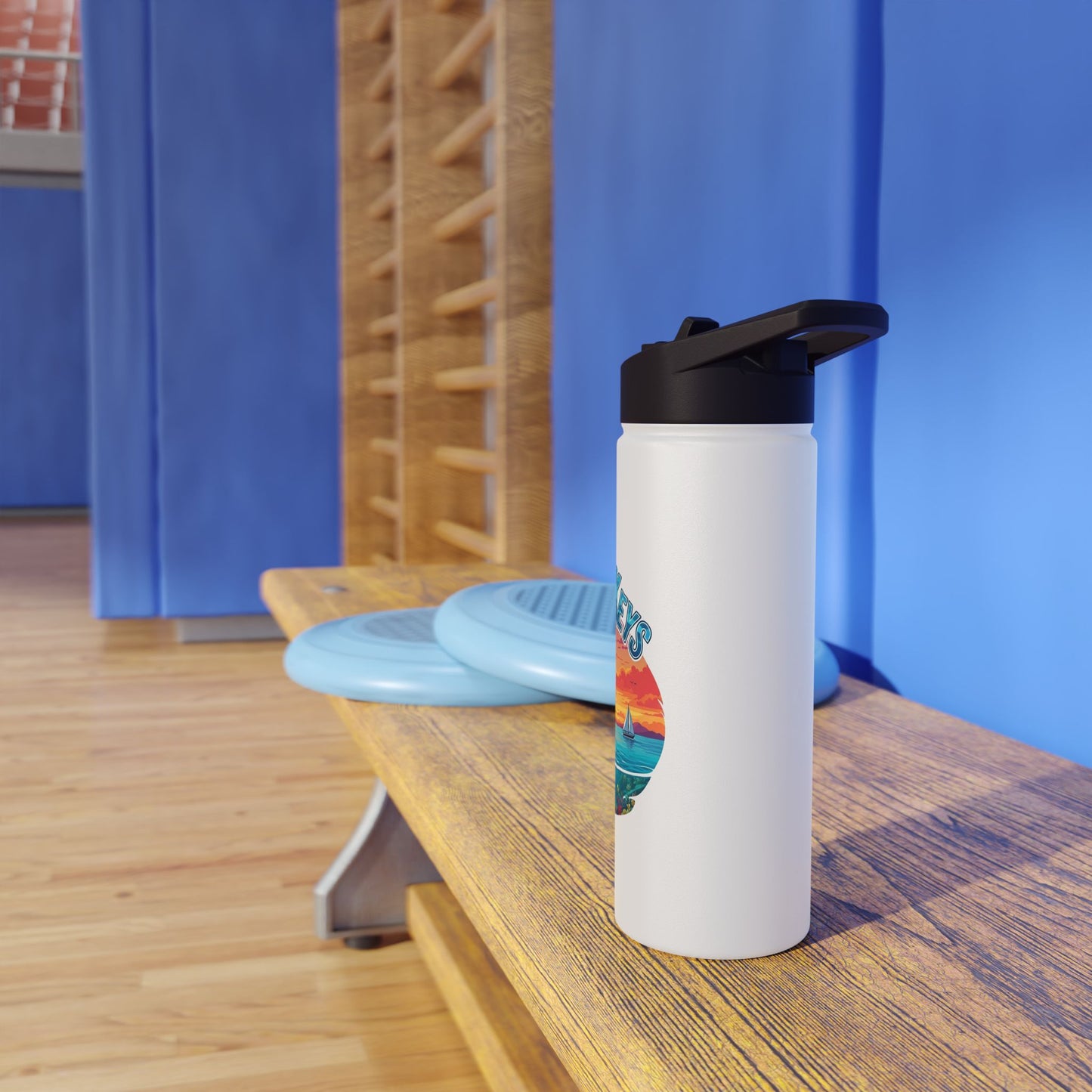 Florida Keys Water Bottle, Florida Vibes for Hydration, Eco-Friendly Travel Mug
