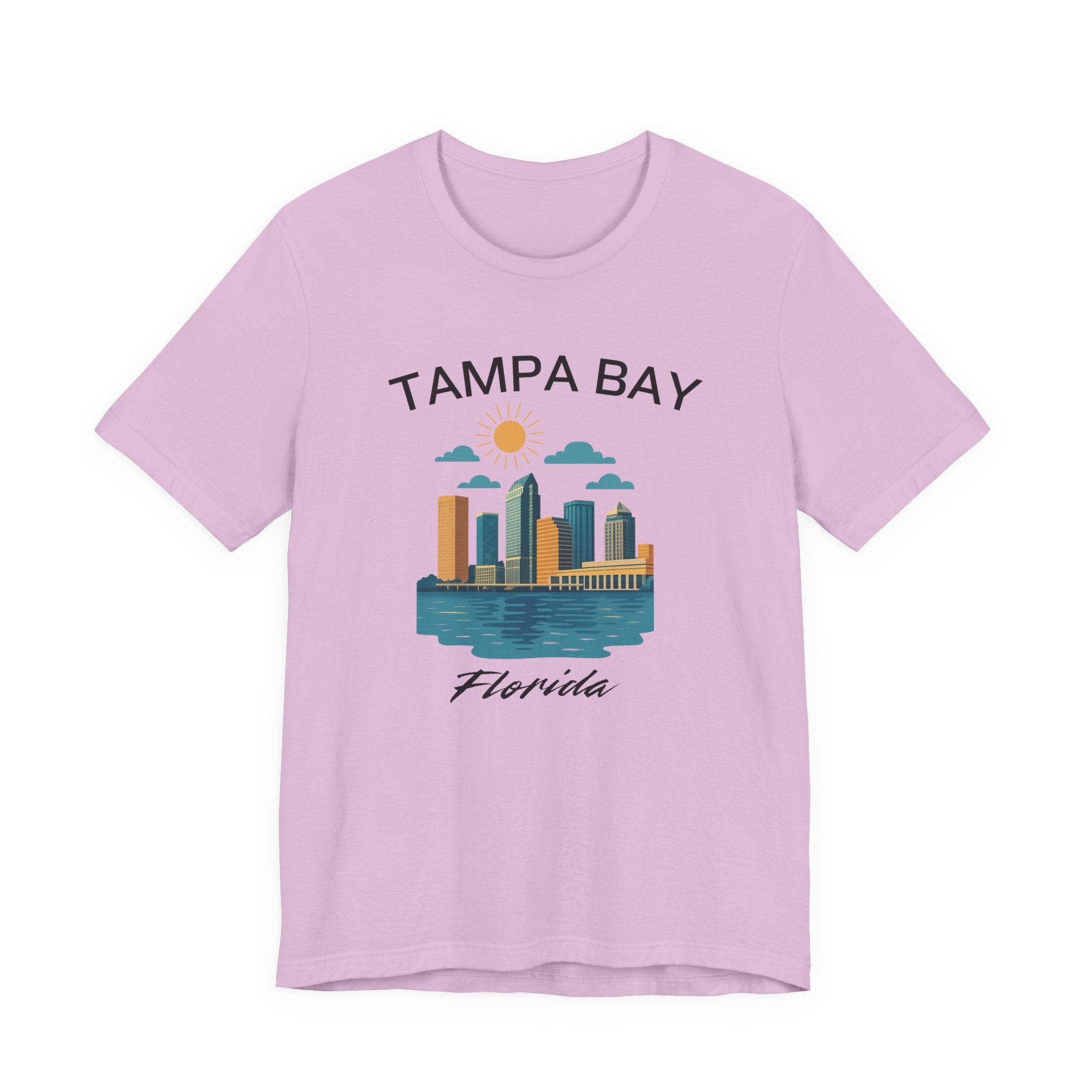 Tampa Bay Skyline Tee - Unisex Jersey Short Sleeve Tee, Florida Gift