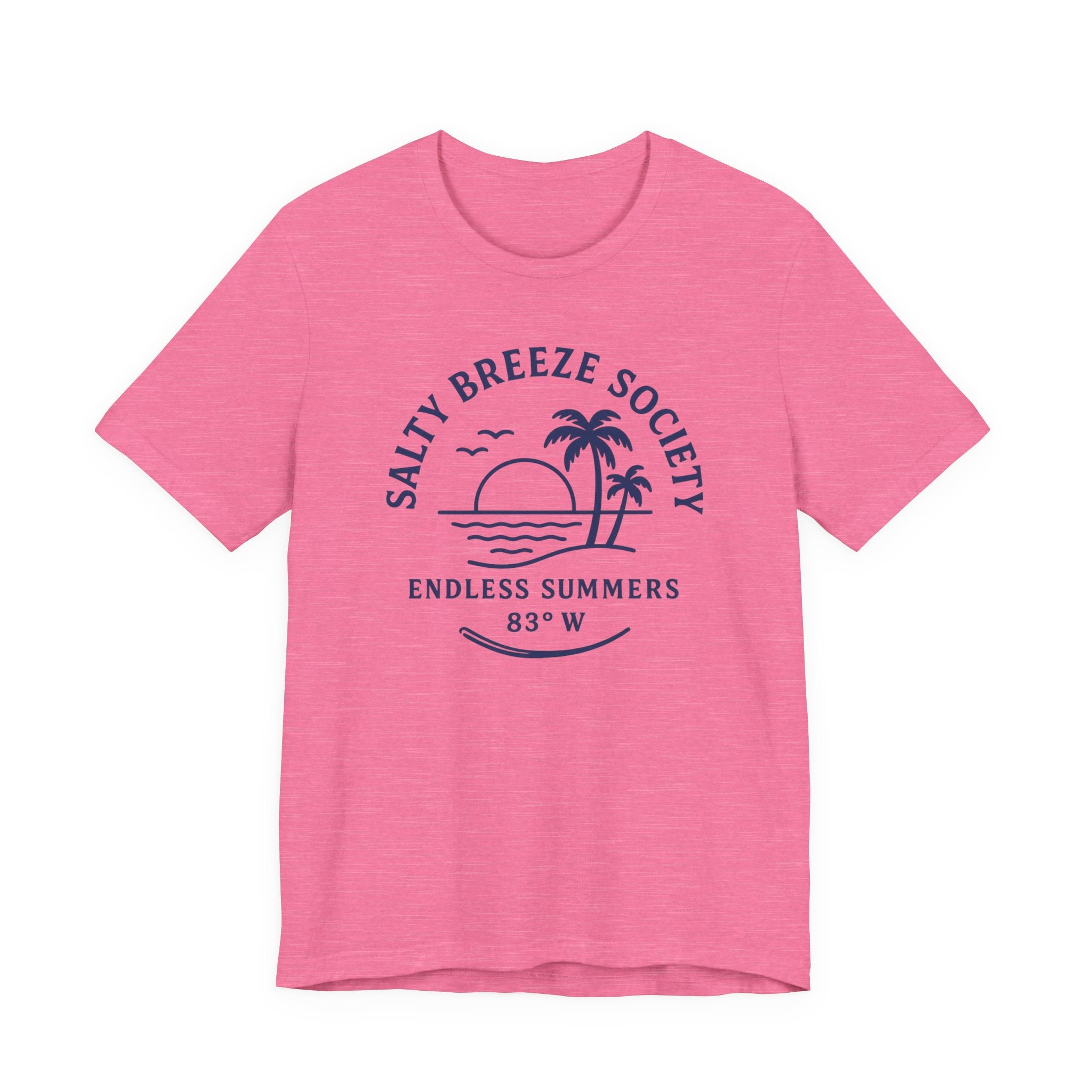 Salty Breeze Society Unisex Short Sleeve Tee - Endless Summers Design