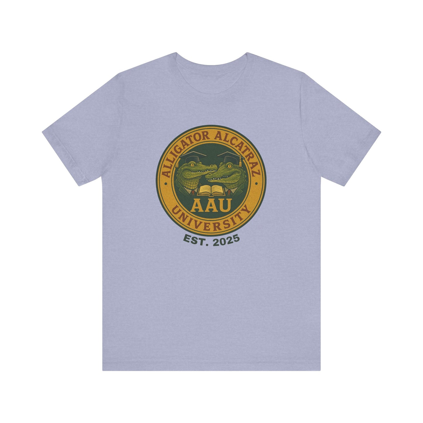 Alligator Alcatraz University Tee, Fun Unisex Shirt