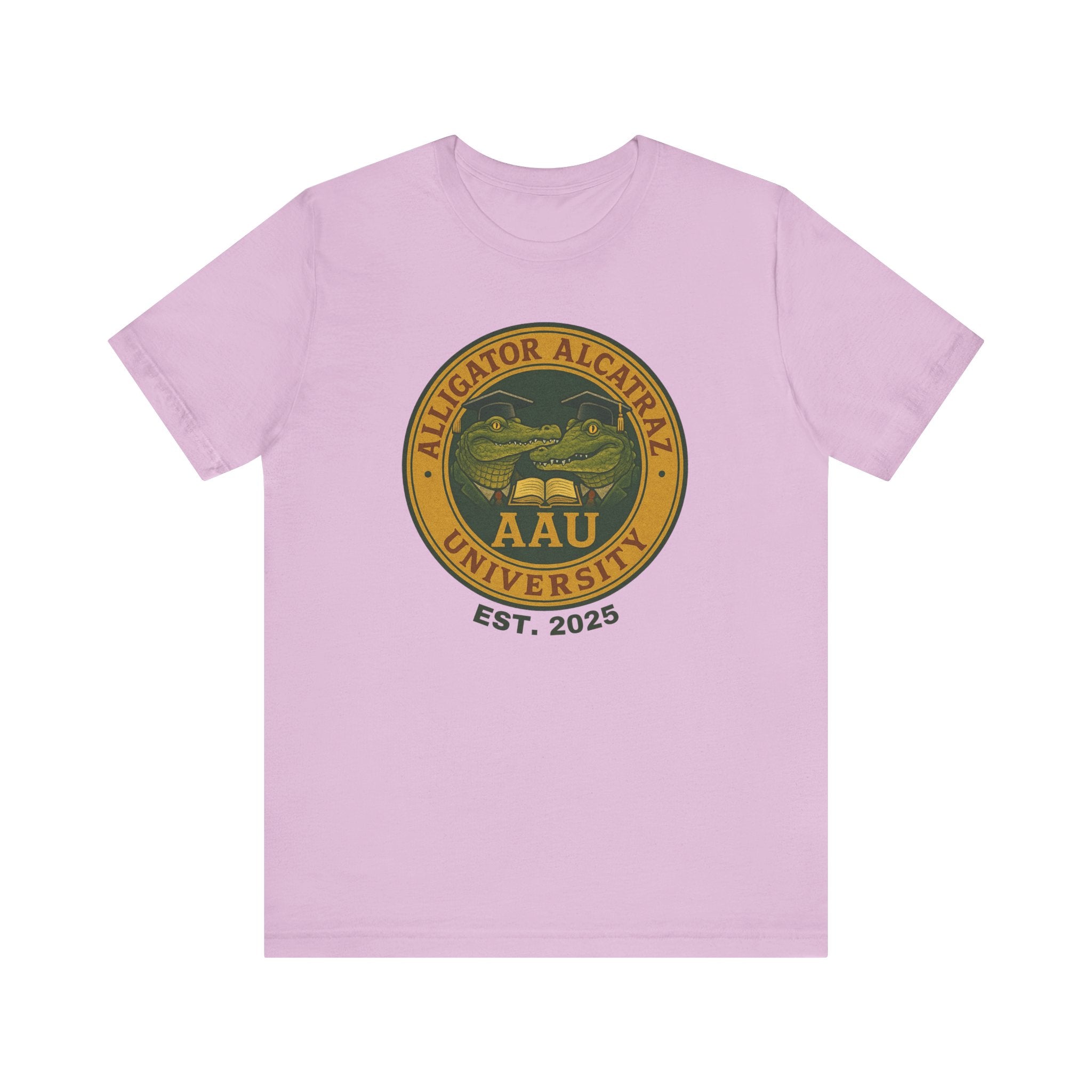 Alligator Alcatraz University Tee, Fun Unisex Shirt