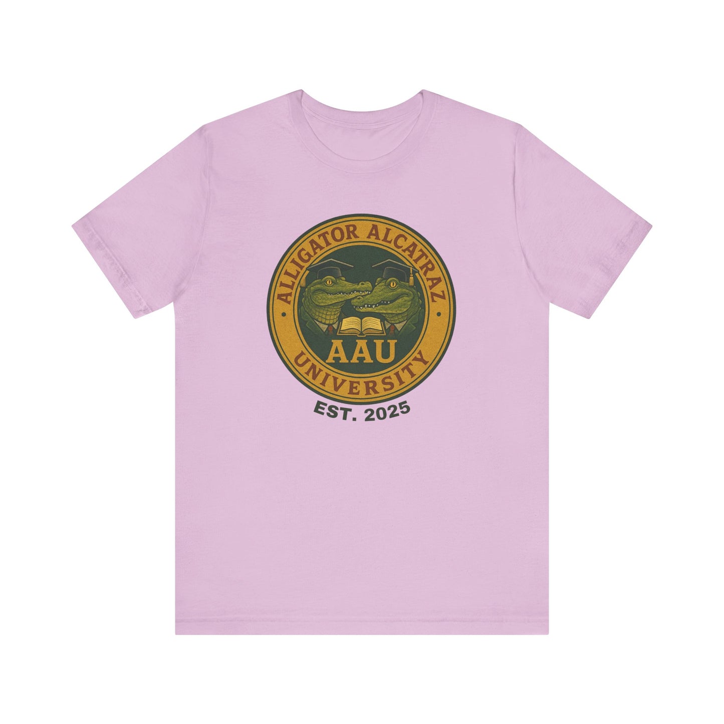 Alligator Alcatraz University Tee, Fun Unisex Shirt