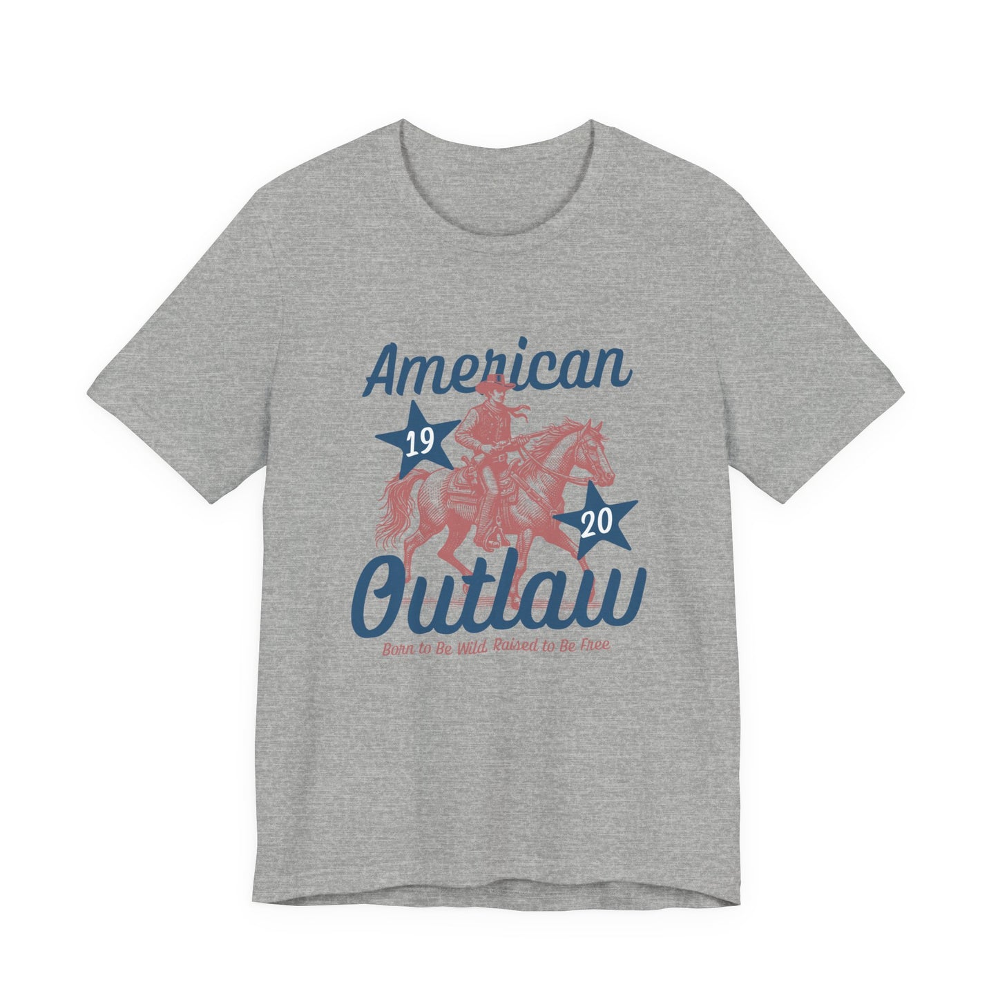 American Outlaw Graphic Tee | Unisex Jersey Short Sleeve Shirt