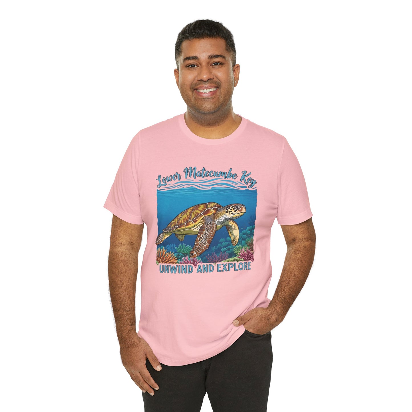 FLORIDA KEYS COLLECTION Lower Matecumbe Key 'Unwind and Explore' Design with Sea Turtle
