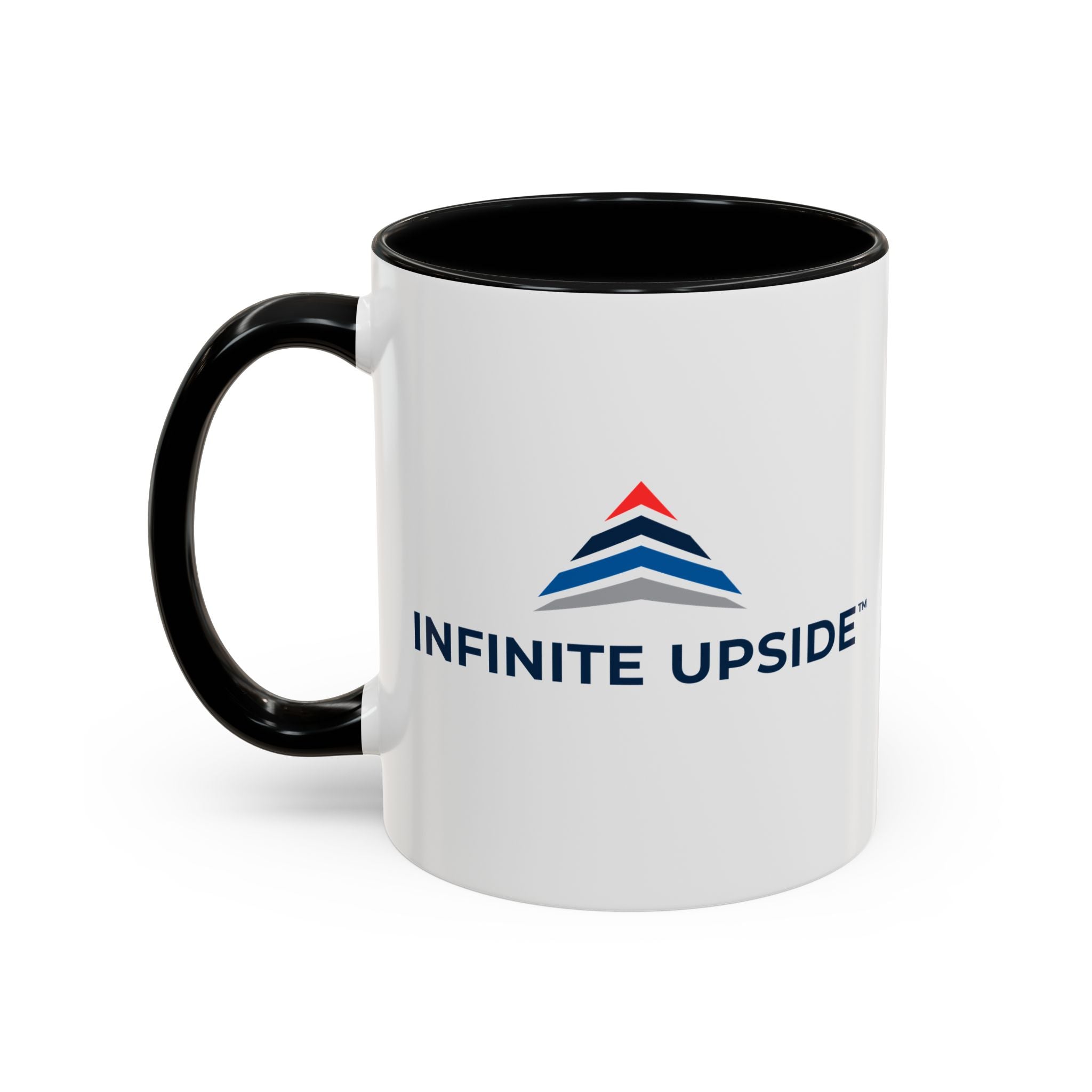 Infinity Upside™ Branded Accent Coffee Mug – Logo Coffee Cup (11/15oz)