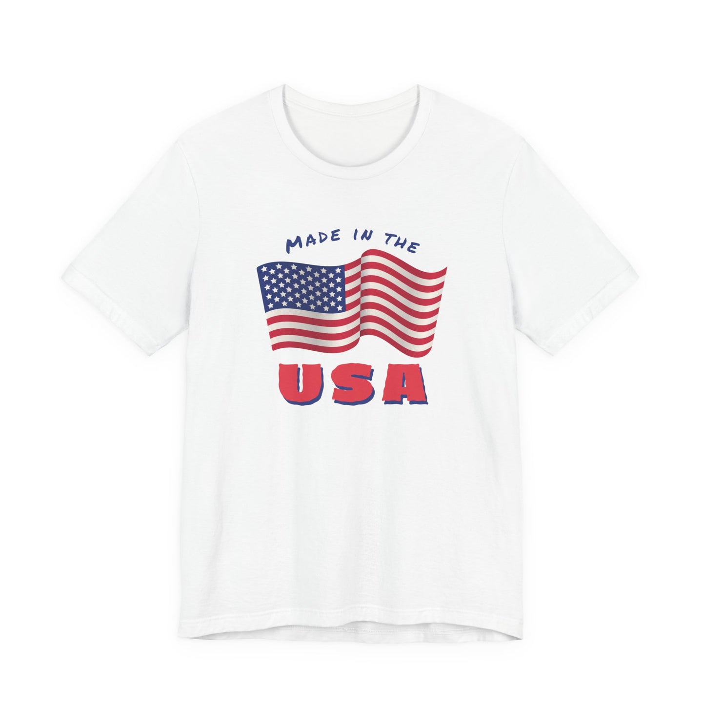 Patriotic USA Graphic Tee - Made in the USA