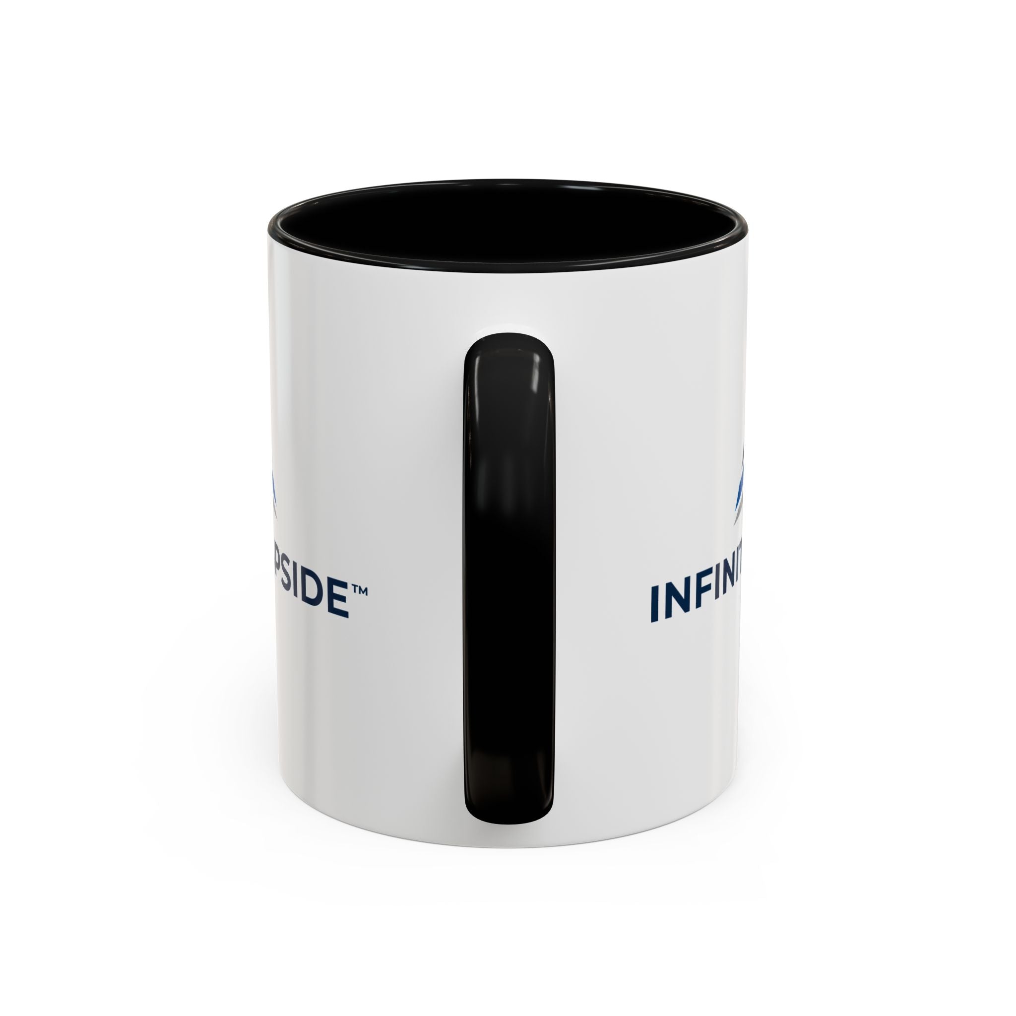 Infinity Upside™ Branded Accent Coffee Mug – Logo Coffee Cup (11/15oz)