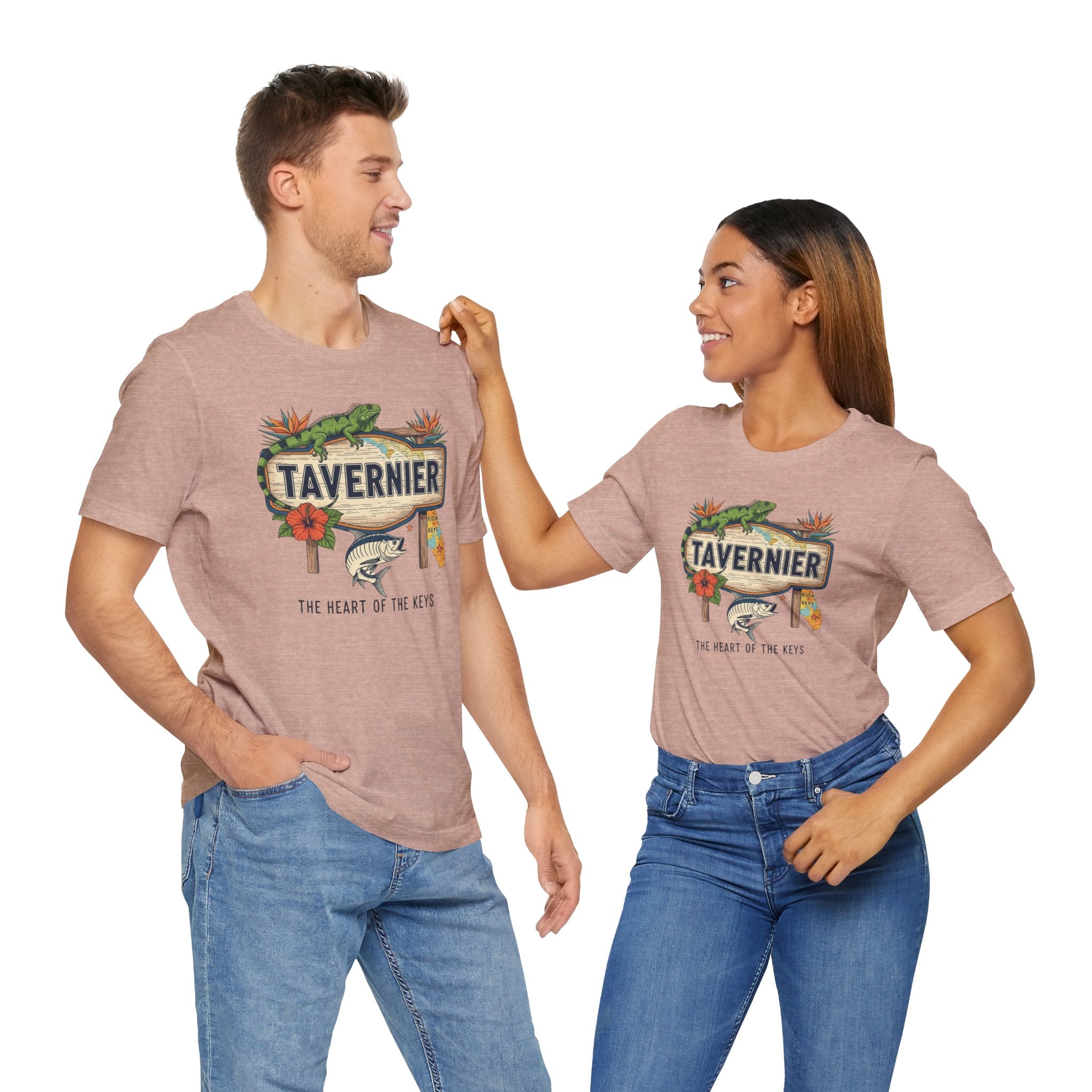 FLORIDA KEYS COLLECTION Tavernier Tropical Graphic Tee, Beachwear