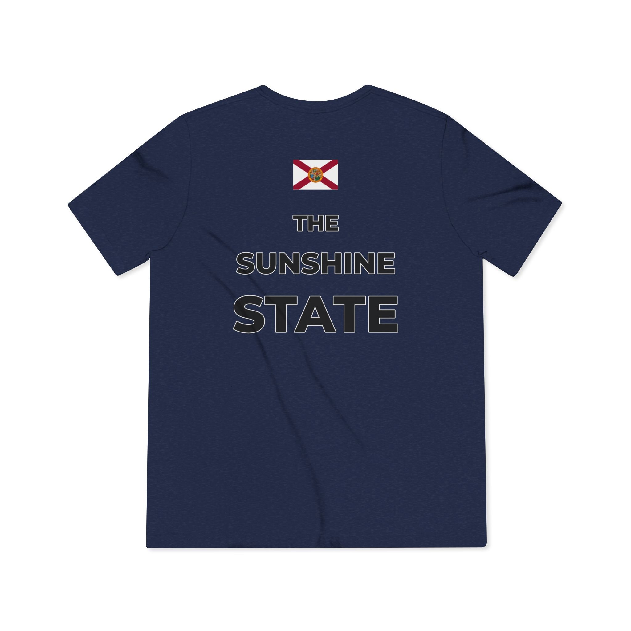 Florida Sunshine State Unisex Triblend Tee - Casual Summer Style