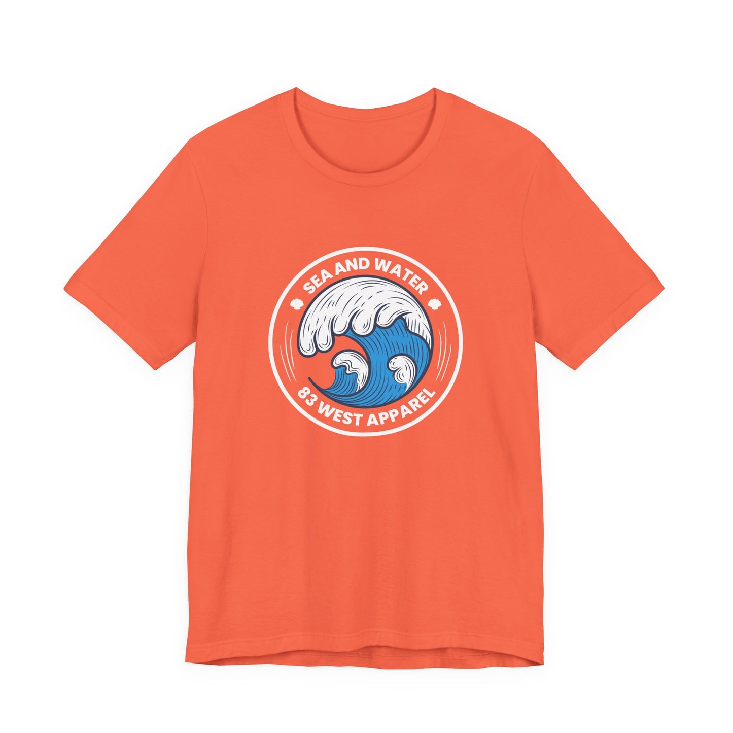 Sea and Water Unisex Jersey Tee - Perfect for Beach Lovers