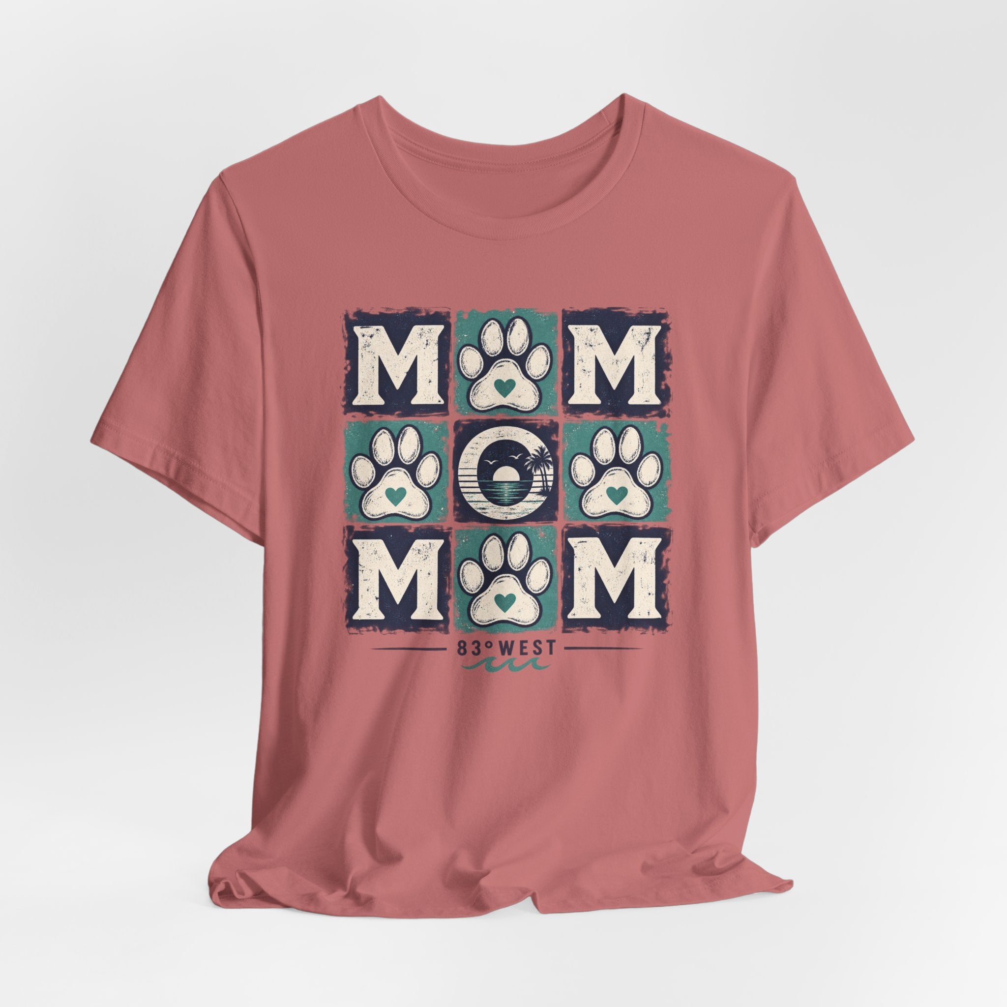 Dog Mom T-Shirt – Dogs and Sunsets Go Together for Dog Moms