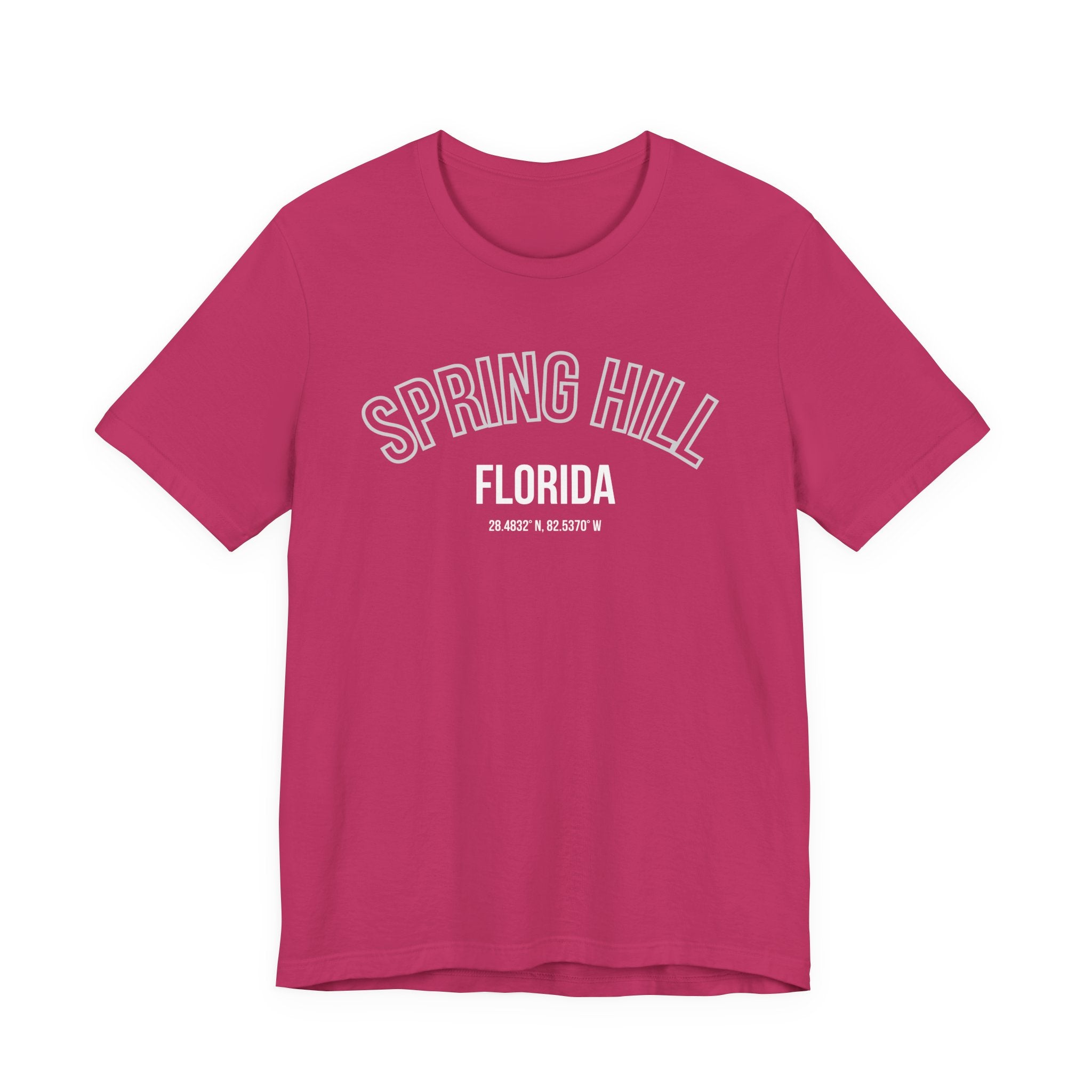 Spring Hill Florida Unisex Jersey Tee - Casual Comfort Wear