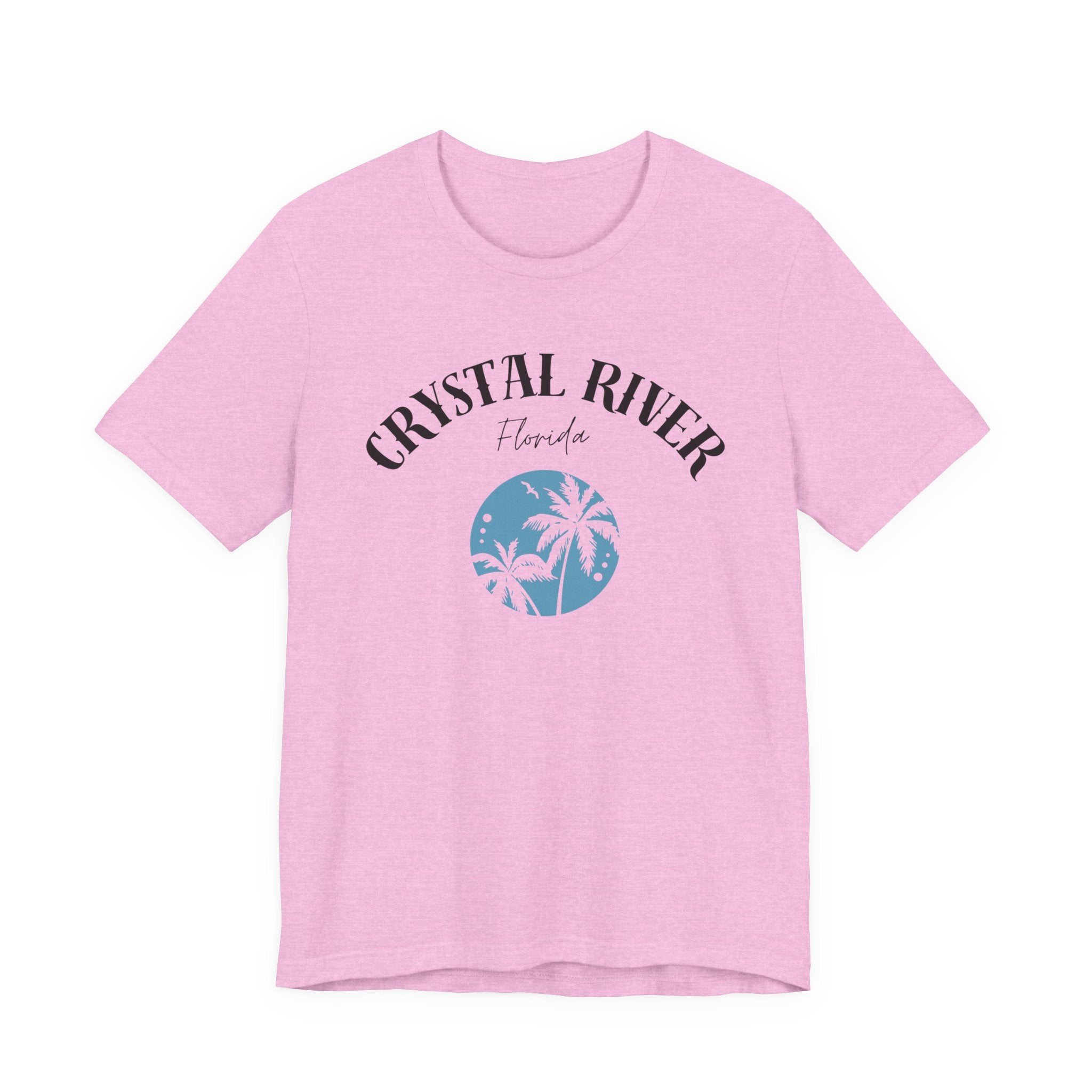 Crystal River Florida Tropical Tee - Unisex Jersey Short Sleeve Shirt