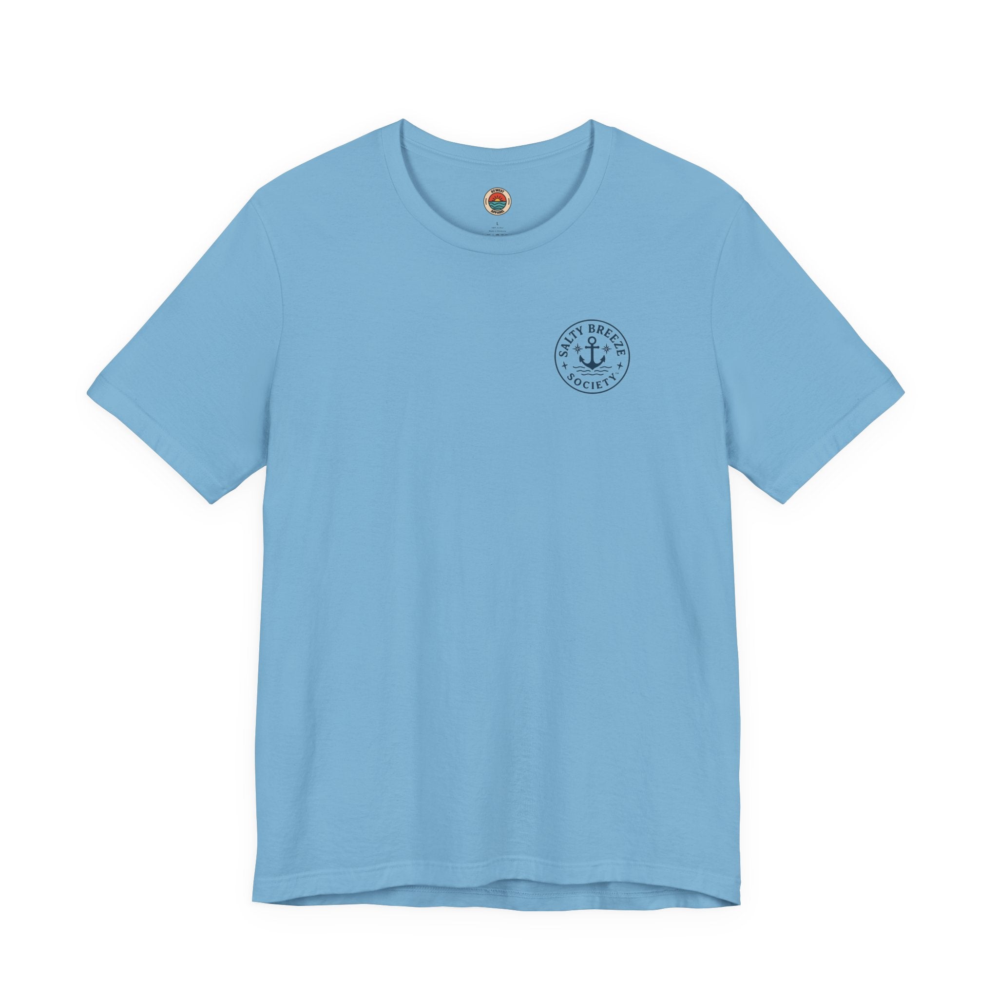 Salty Breeze Society Tee, Center Console Sunset T-Shirt, Summer Vibes Shirt