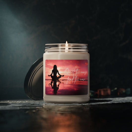 Serene Retreat Scented Candle - Calm Atmosphere Decor, Mindfulness Gift, Aromatherapy, Home Spa, Relaxation