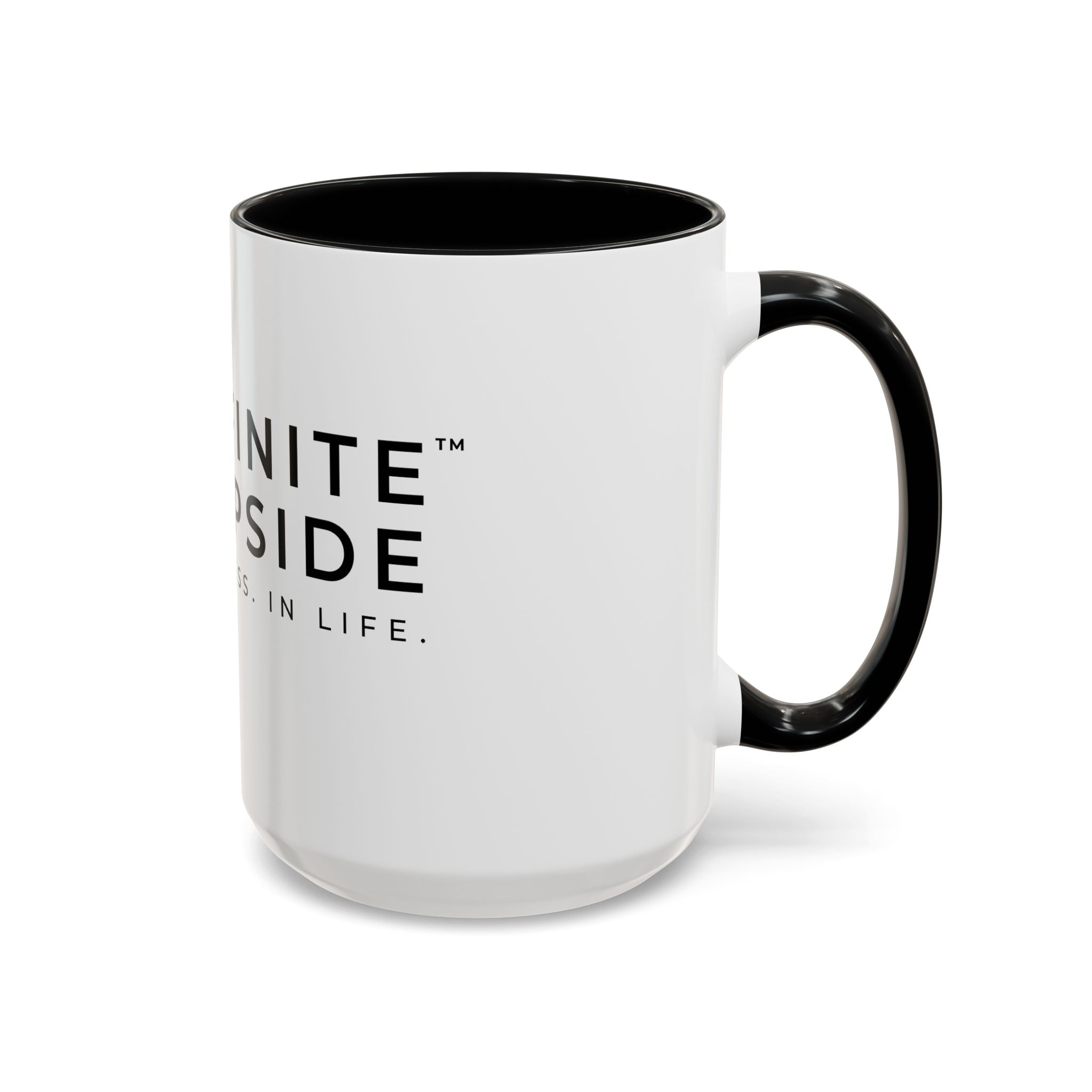 Infinity Upside™ Branded Accent Coffee Mug – Logo Coffee Cup (11/15oz)