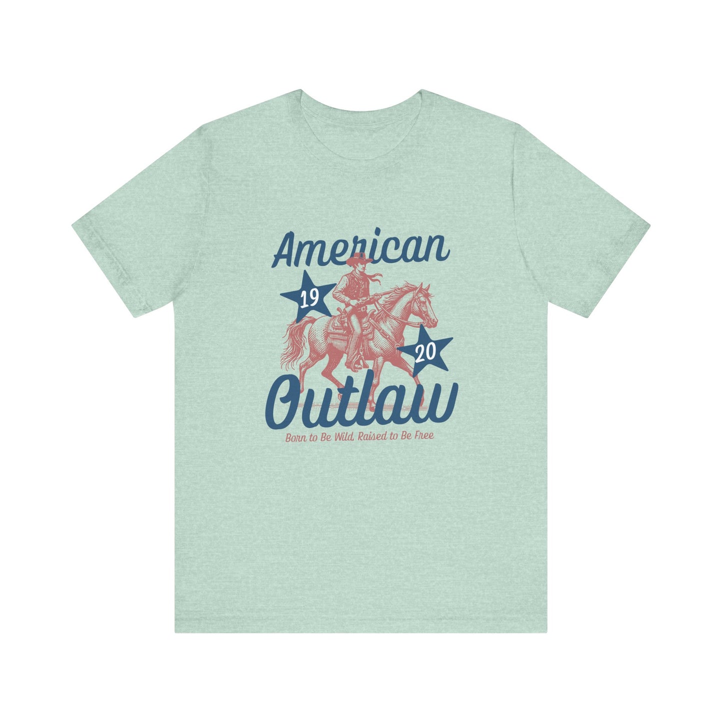 American Outlaw Graphic Tee | Unisex Jersey Short Sleeve Shirt