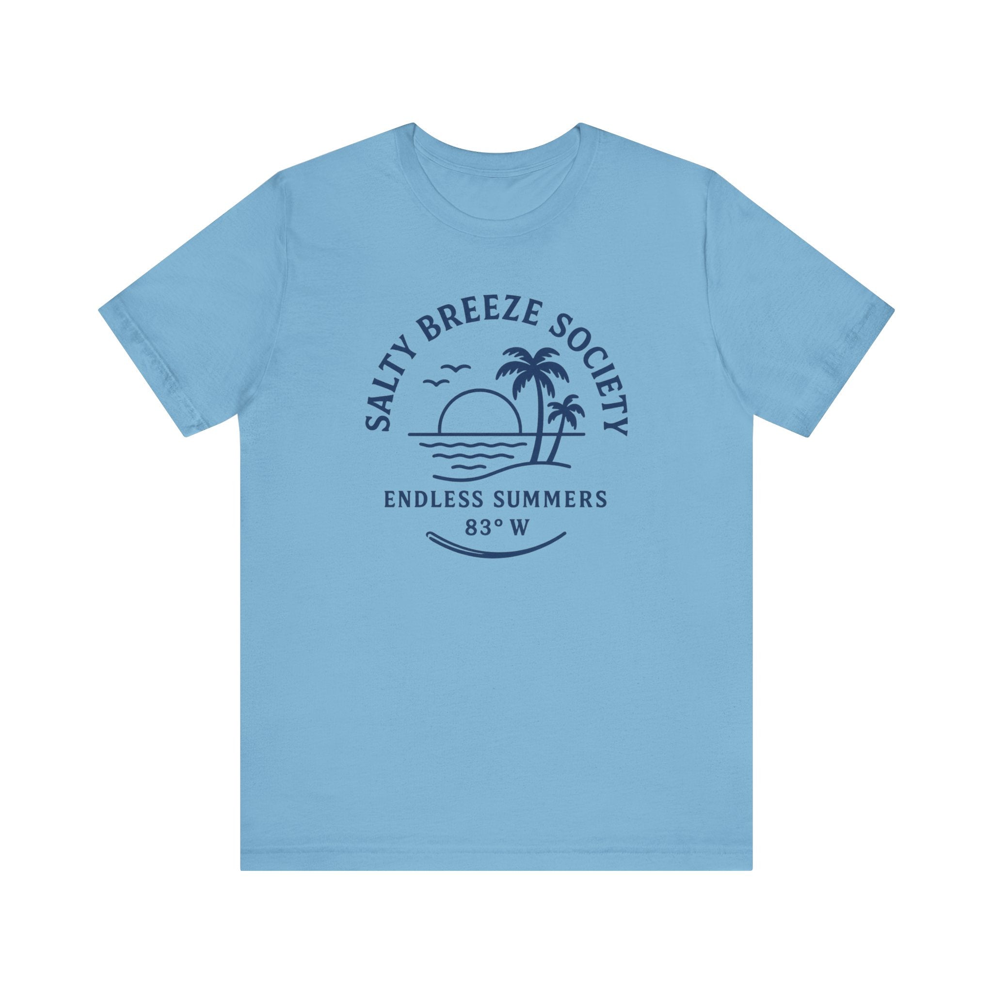 Salty Breeze Society Unisex Short Sleeve Tee - Endless Summers Design