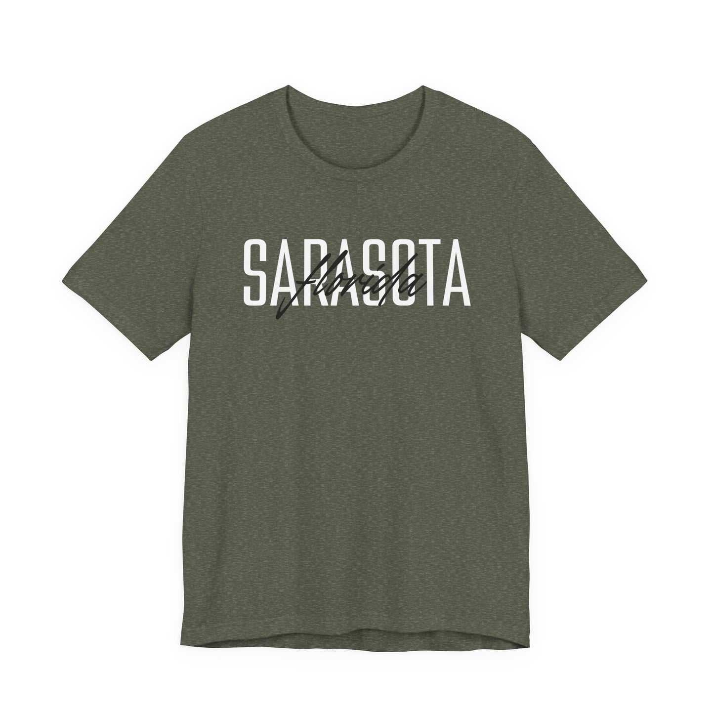 Sarasota Florida Unisex Tee - Vibrant Coastal Style for Beach Lovers