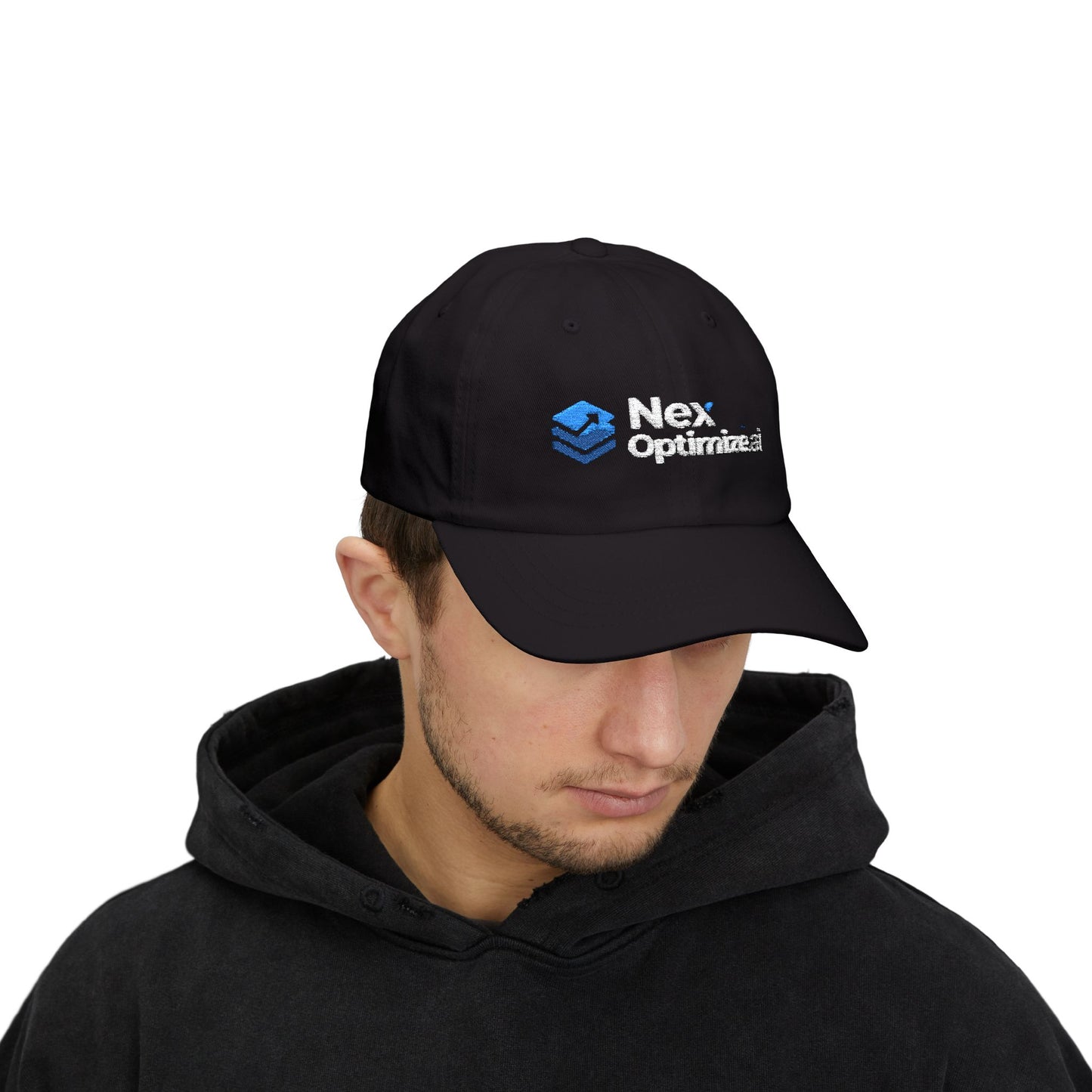 NexOptimize AI Baseball Cap with NexOptimize.ai Logo