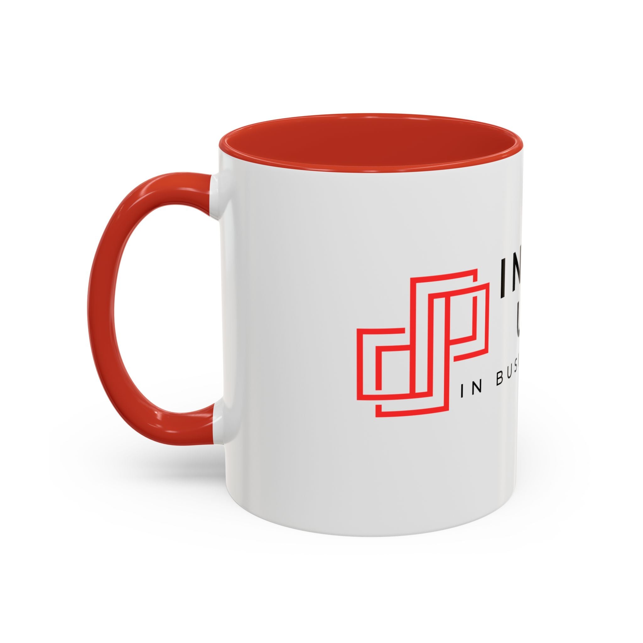Infinity Upside™ Branded Accent Coffee Mug – Logo Coffee Cup (11/15oz)