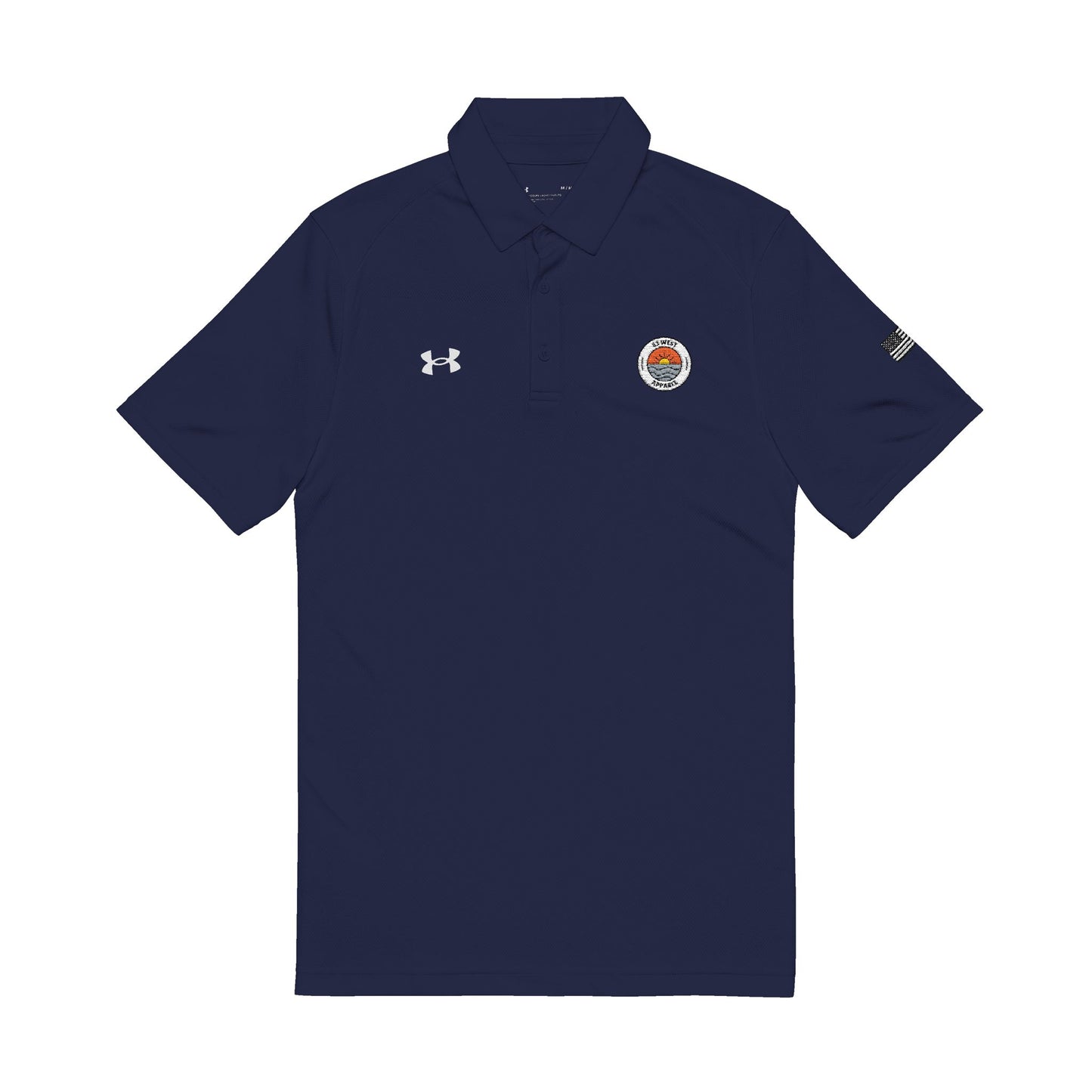 83 West Embroidered Under Armour® Men's Polo Shirt - Premium Activewear