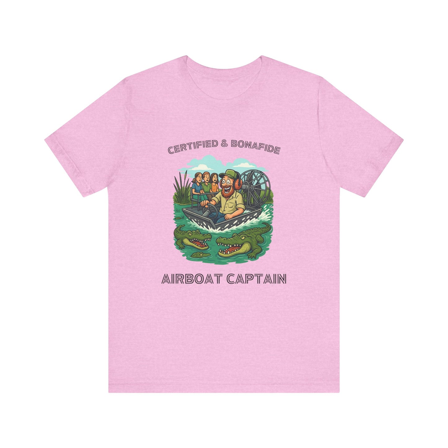 Airboat Captain Tee - Adventure Awaits! Perfect for Outdoor Enthusiasts