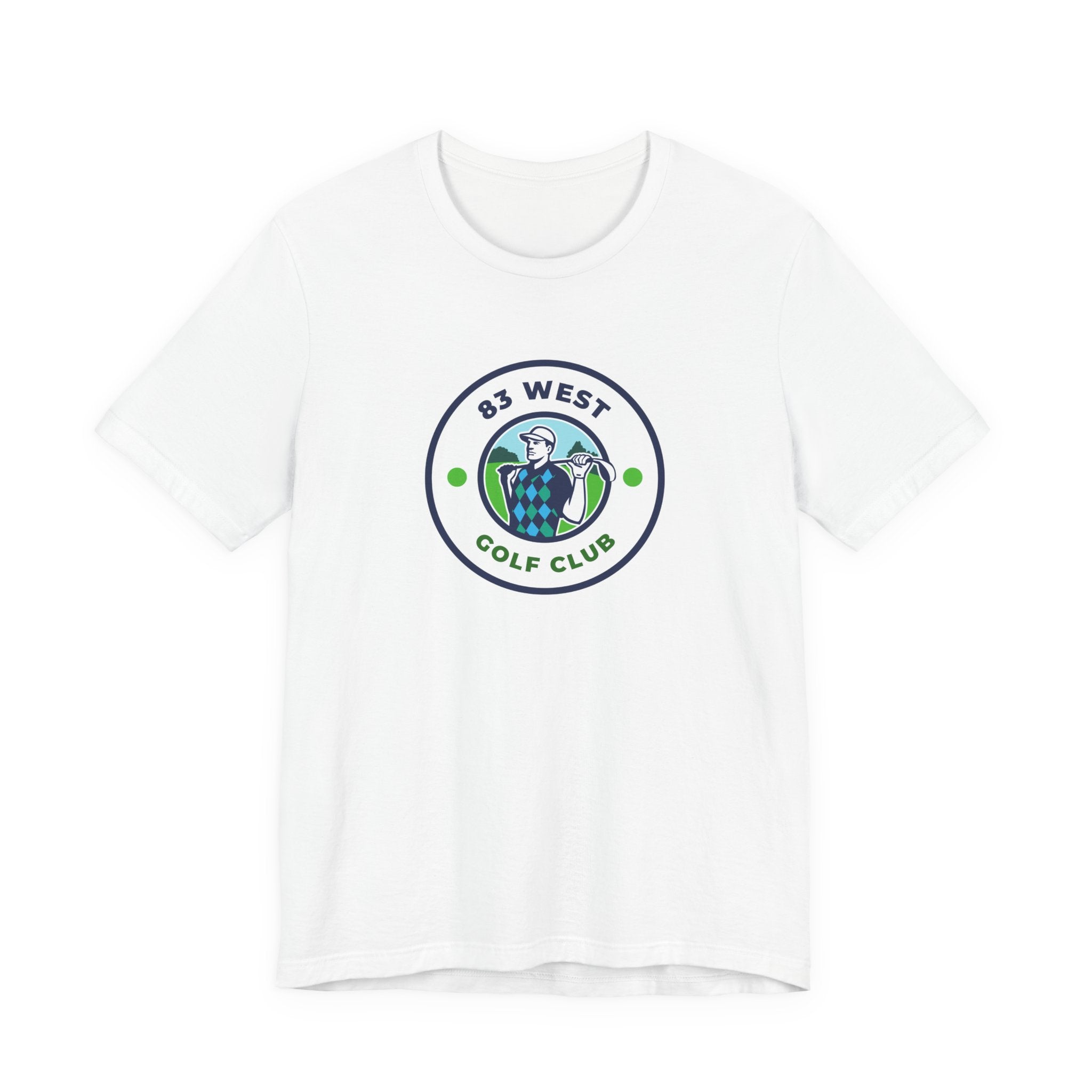 83 West Vintage Golfer Unisex Jersey Tee