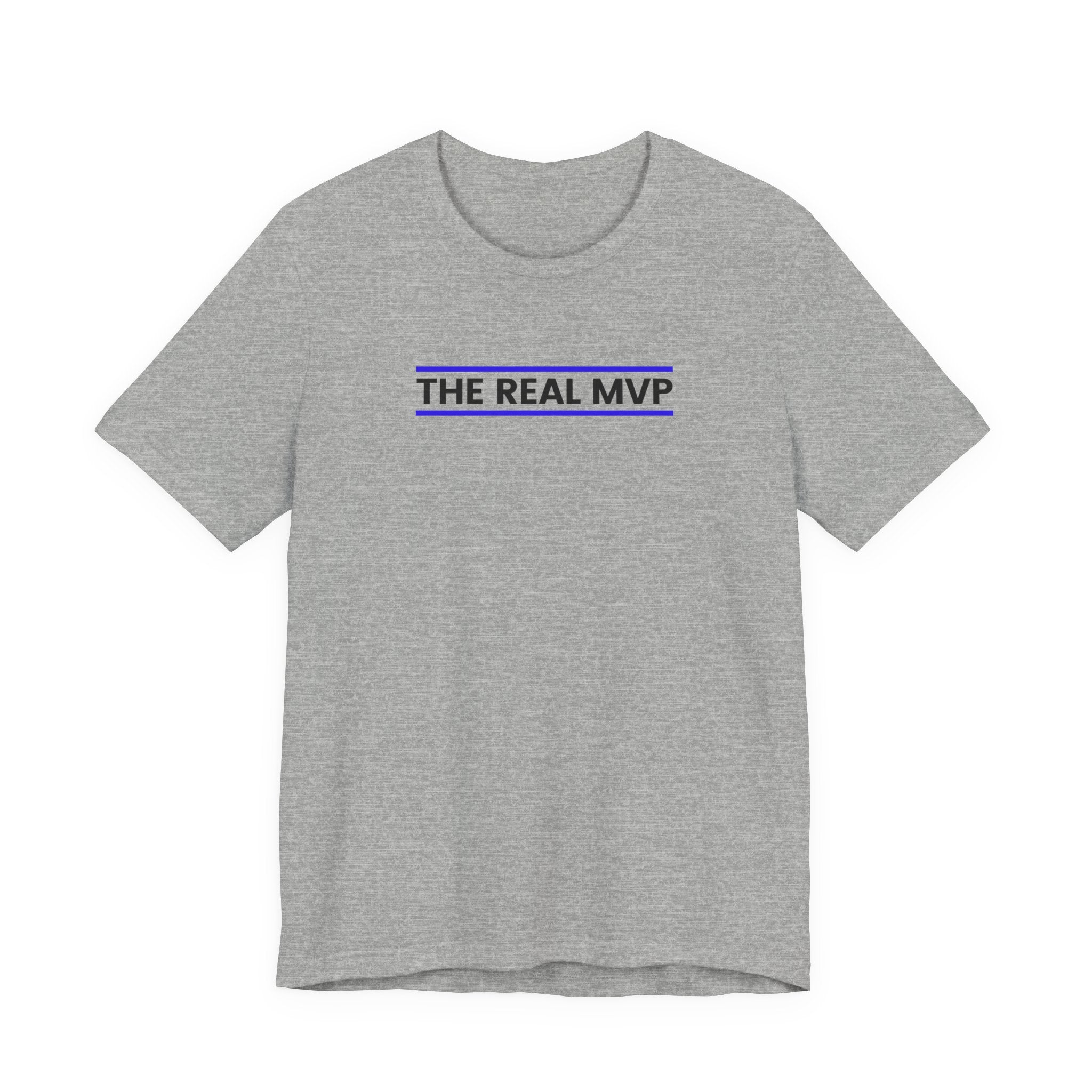 Unisex Jersey Tee - 'The Real MVP' Essential T-Shirt for Sports Lovers