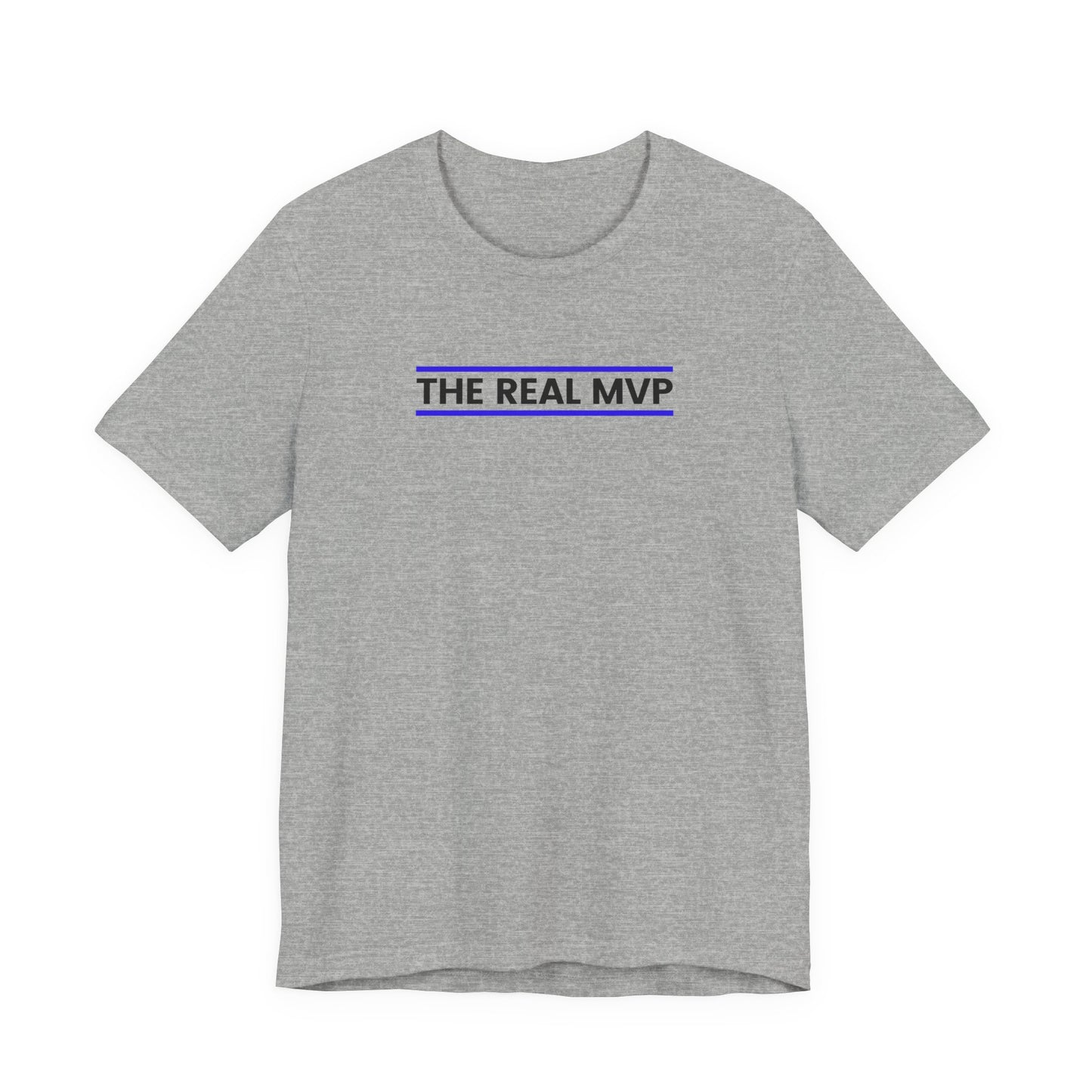 Unisex Jersey Tee - 'The Real MVP' Essential T-Shirt for Sports Lovers