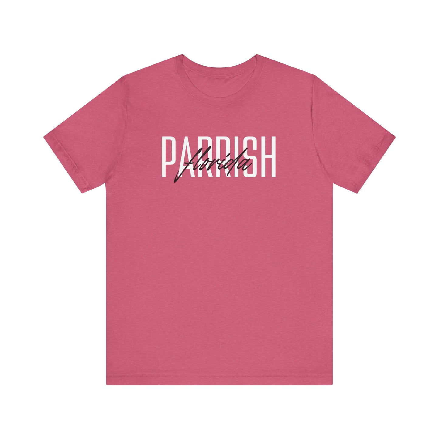 Parrish Florida Chic Unisex Jersey Tee, Casual Style, Fashion Statement Shirt