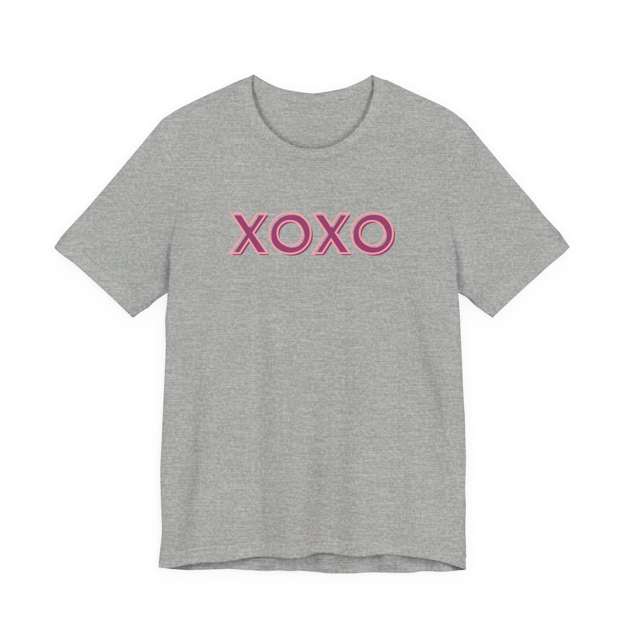 XOXO Unisex Jersey Tee - Perfect for Valentine's Day & Everyday Love