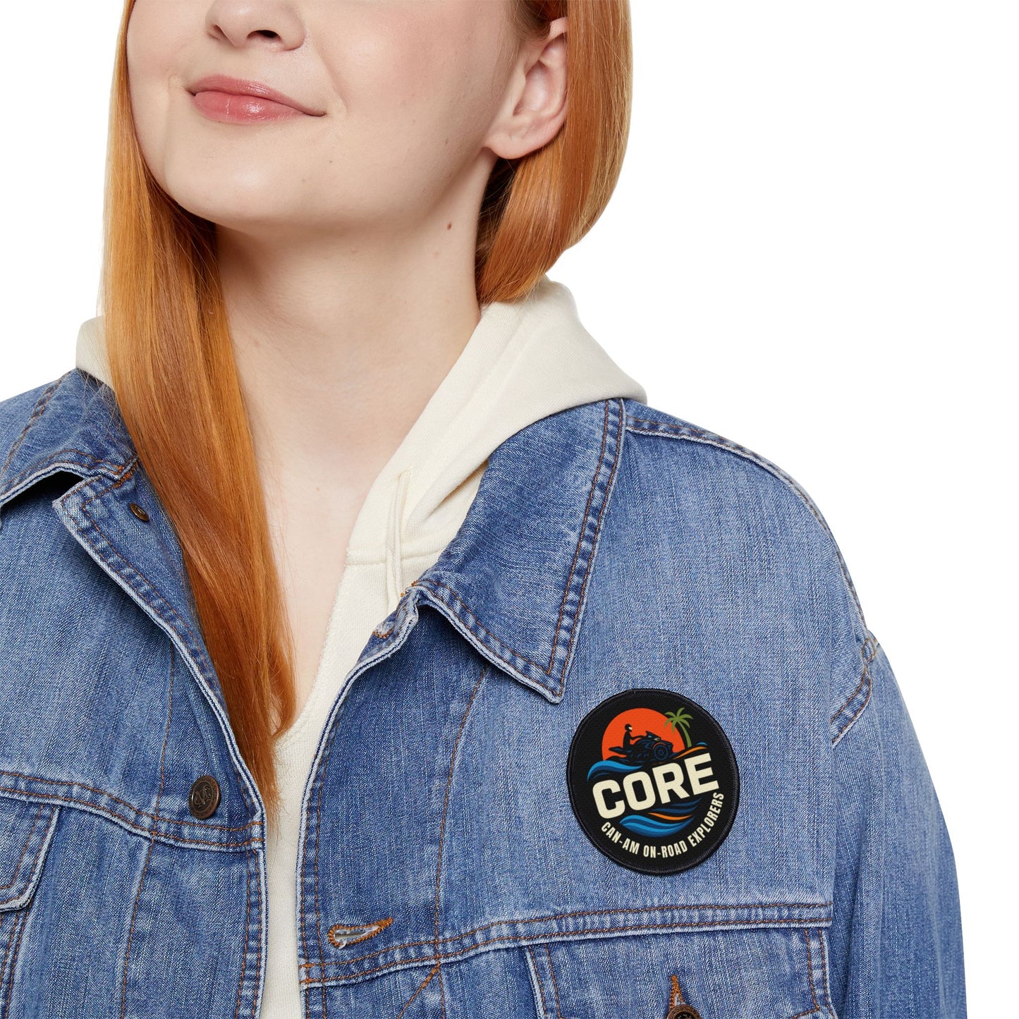Core Iron-On Patch - 3x3 Circle