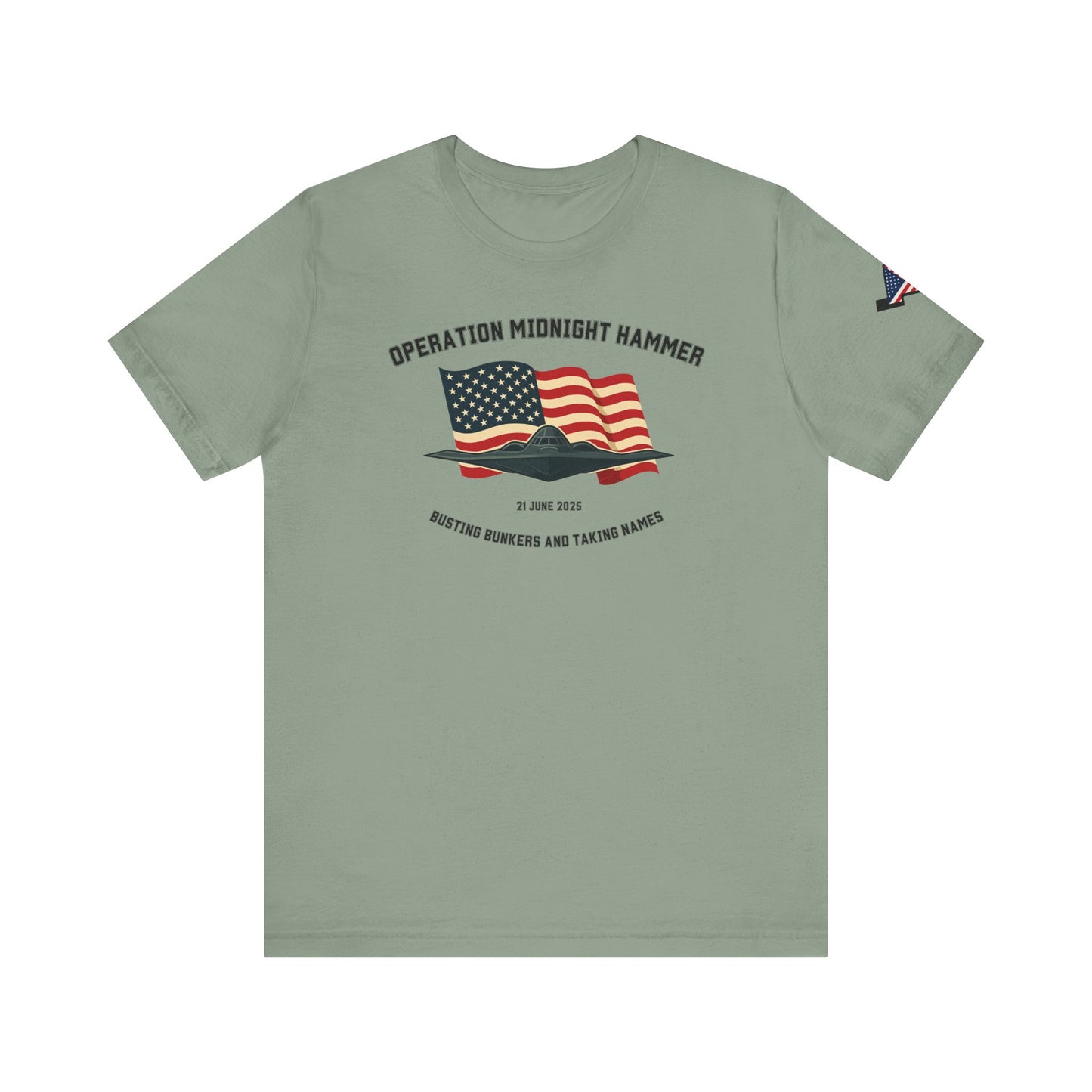 Operation Midnight Hammer, B2 Stealth Bomber Casual Shirt, Gift for Veterans