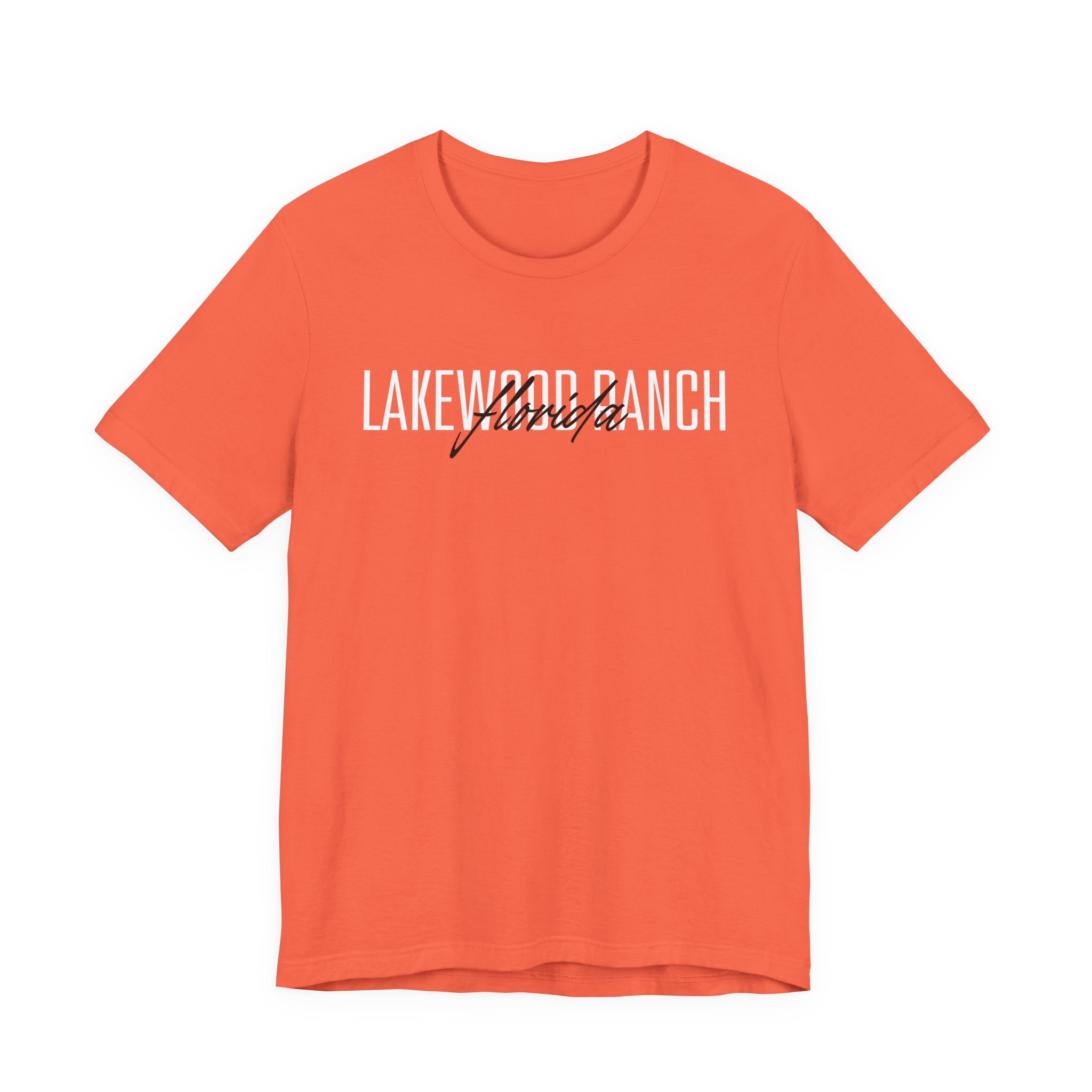 Lakewood Ranch Unisex Short Sleeve Tee, Casual Summer Shirt, Birthday Gift