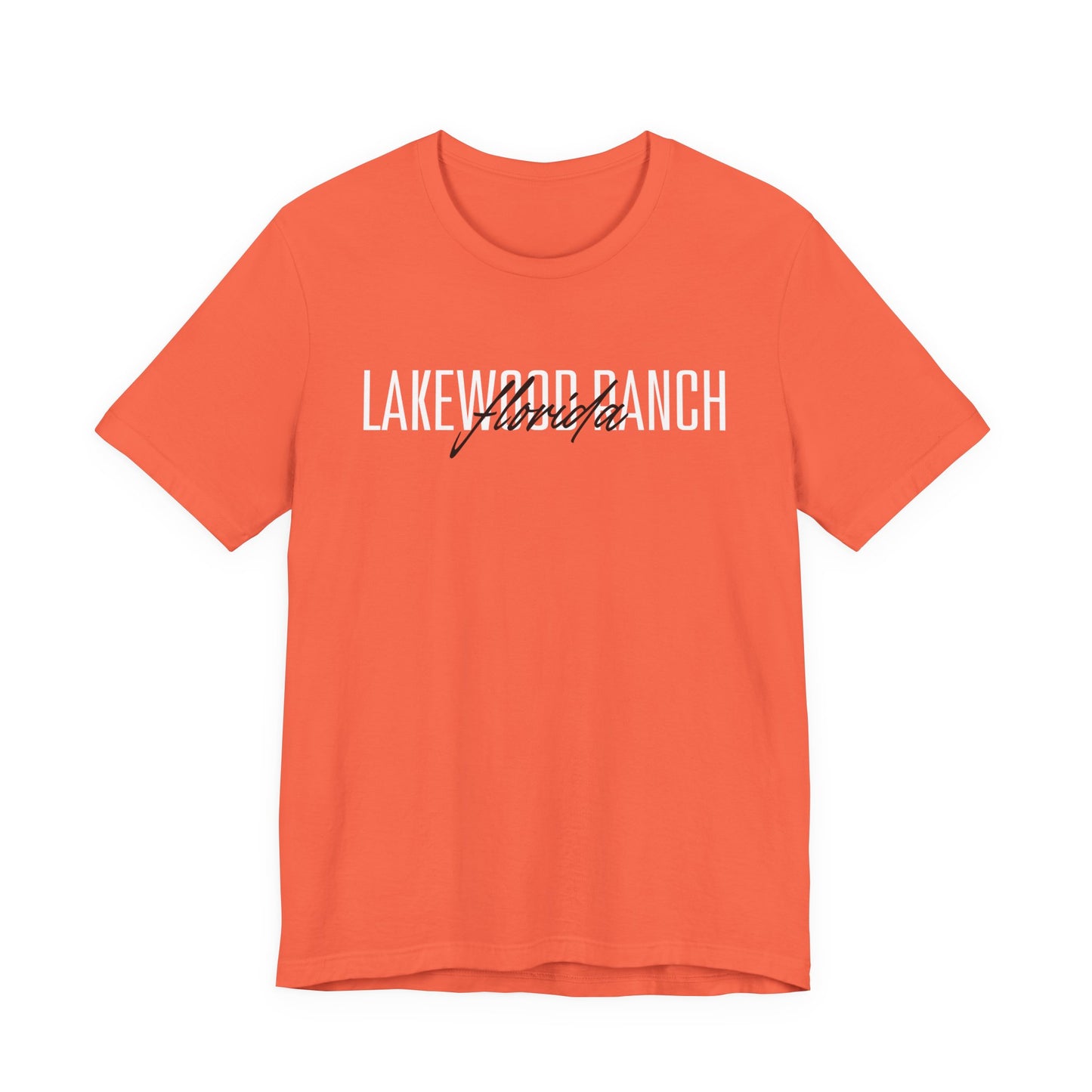 Lakewood Ranch Unisex Short Sleeve Tee, Casual Summer Shirt, Birthday Gift
