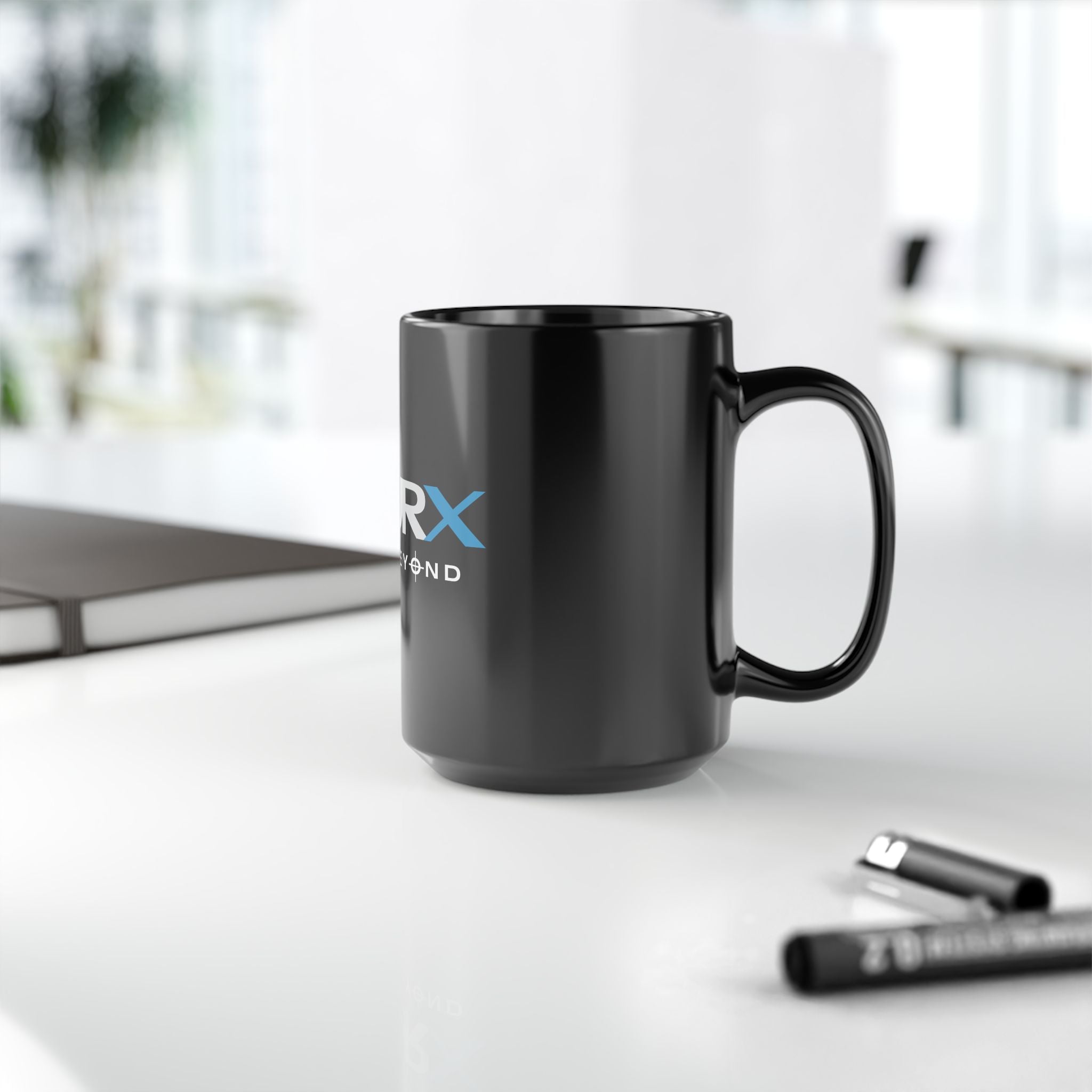 VENTURX™ Black Coffee Mug