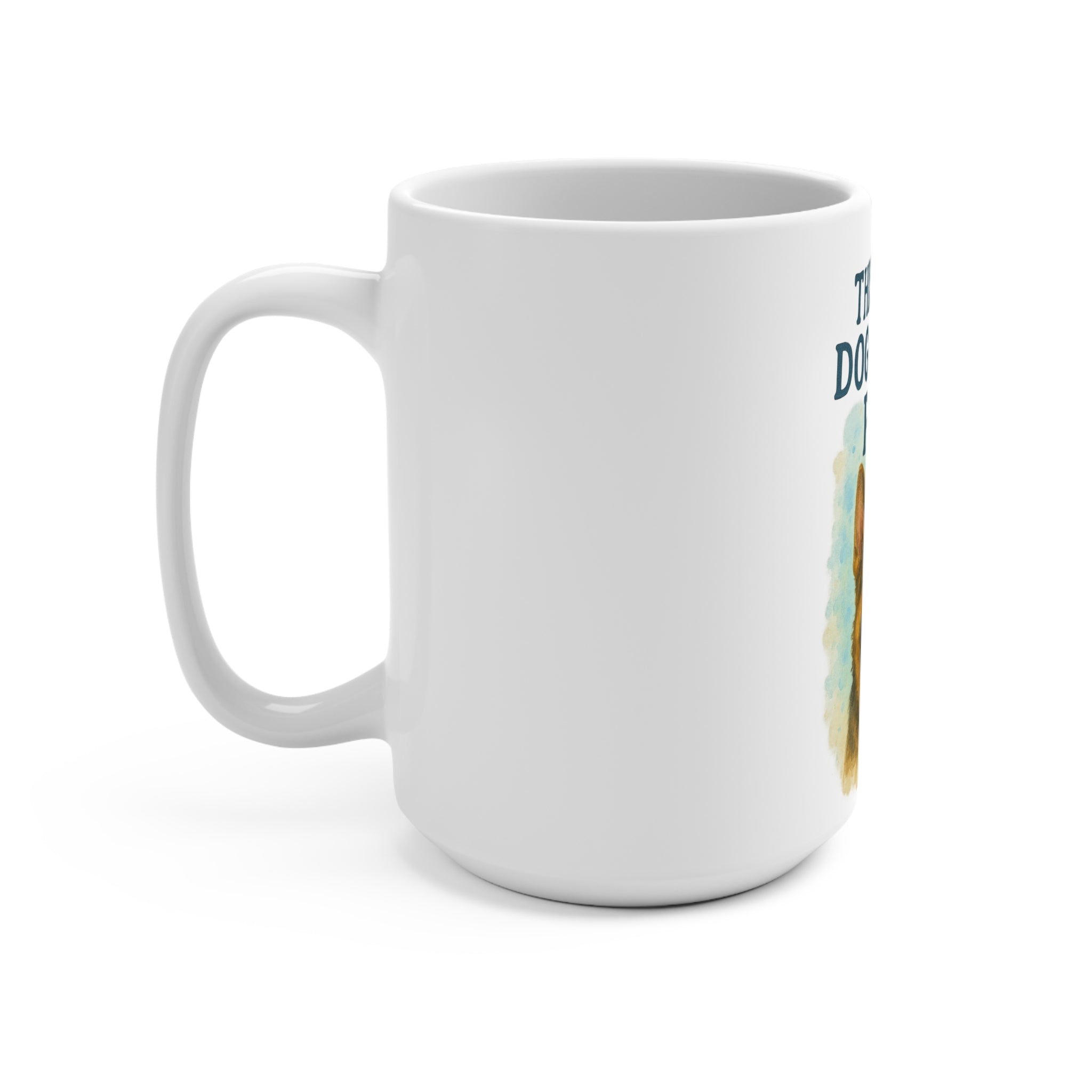 15oz Dog Lover Mug - 'This Is My Dog-Lover Fuel' Coffee Cup for Pet Owners