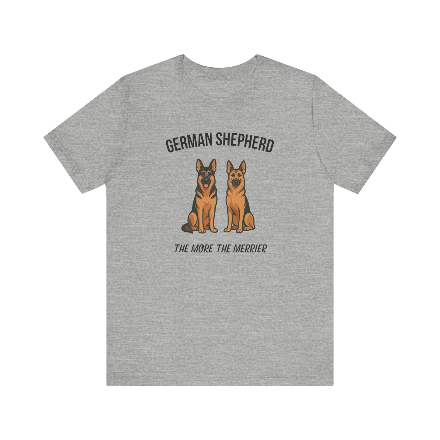 German Shepherd Lovers Tee, Adorable Dog Shirt, Unisex Pet Owner Gift