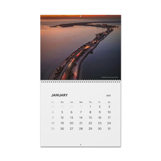 2026 Wall Calendar – Florida Sunsets