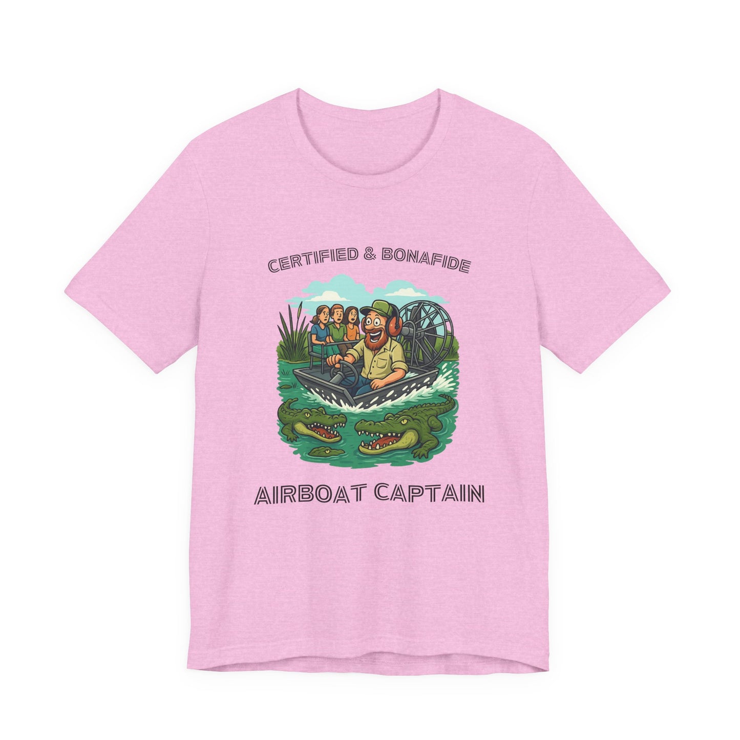 Airboat Captain Tee - Adventure Awaits! Perfect for Outdoor Enthusiasts