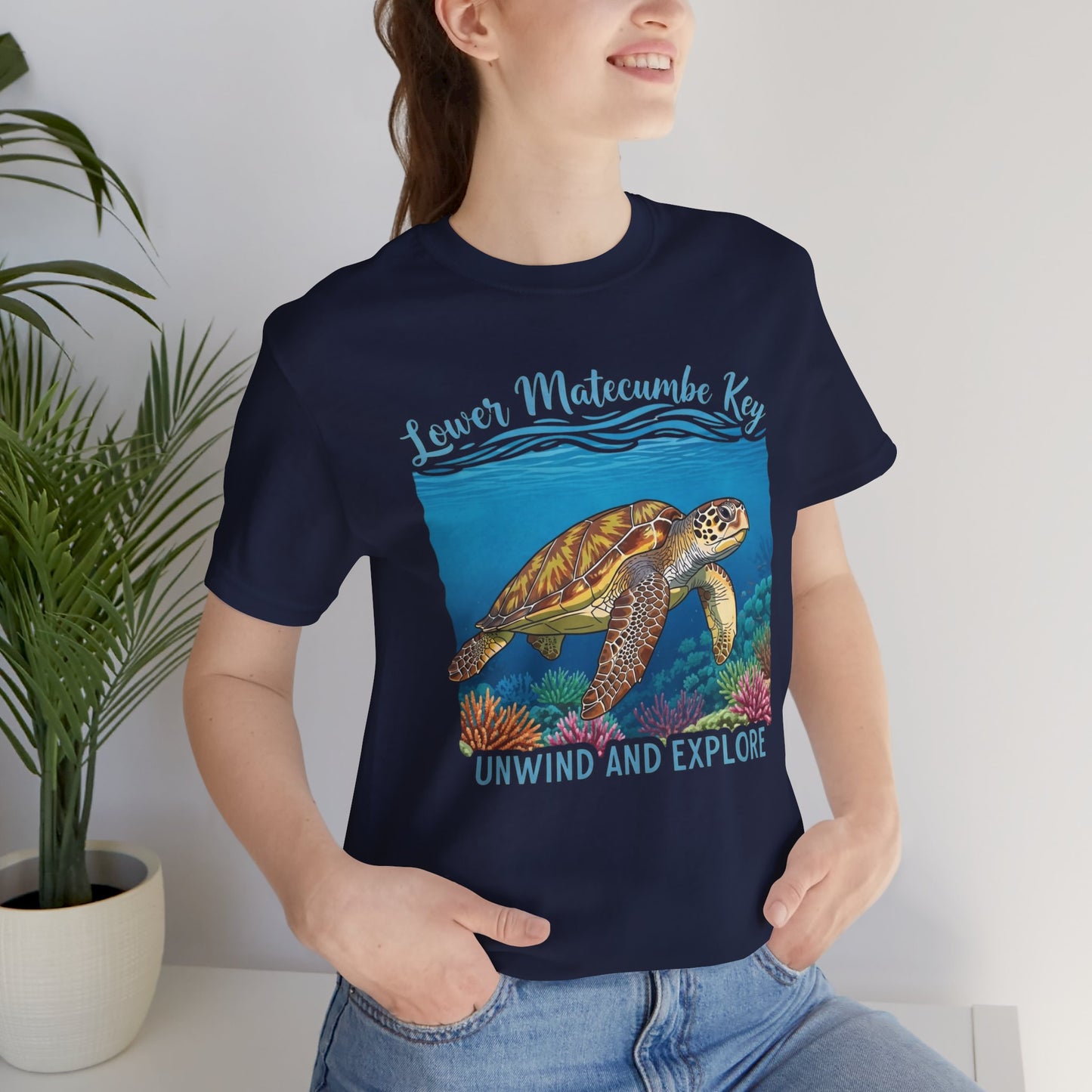FLORIDA KEYS COLLECTION Lower Matecumbe Key 'Unwind and Explore' Design with Sea Turtle