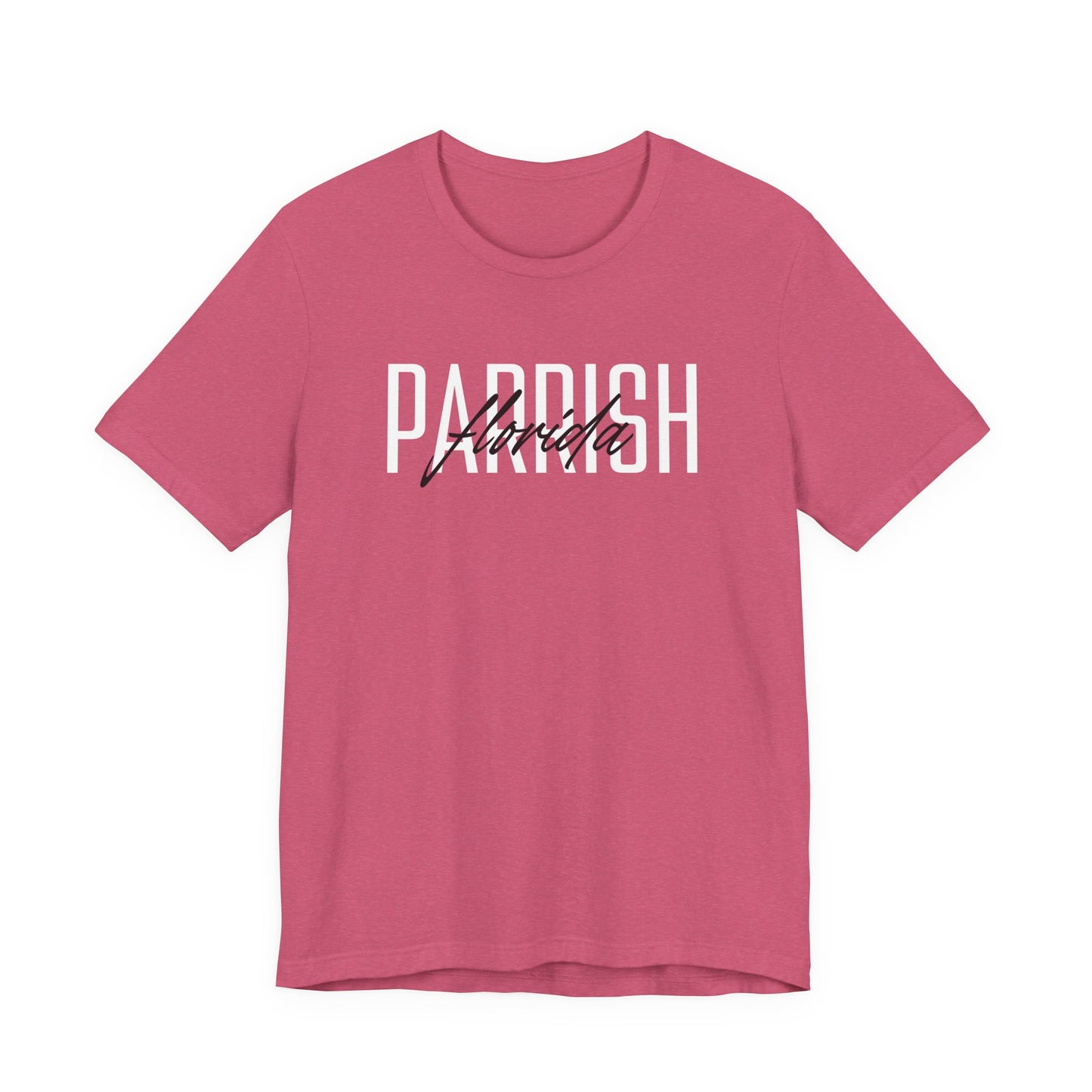 Parrish Florida Chic Unisex Jersey Tee, Casual Style, Fashion Statement Shirt