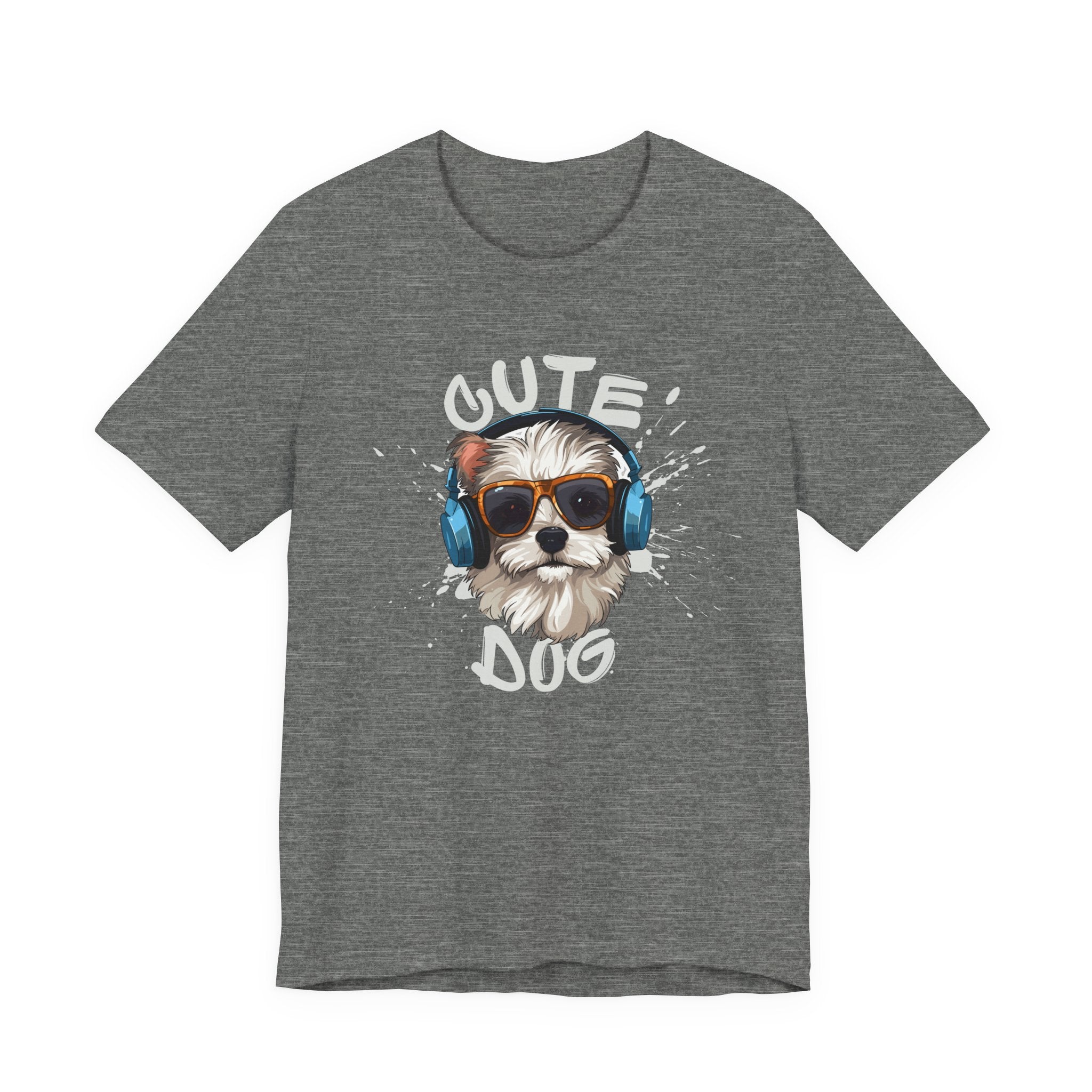 Cute Dog Graphic Unisex T-Shirt – Perfect for Pet Lovers