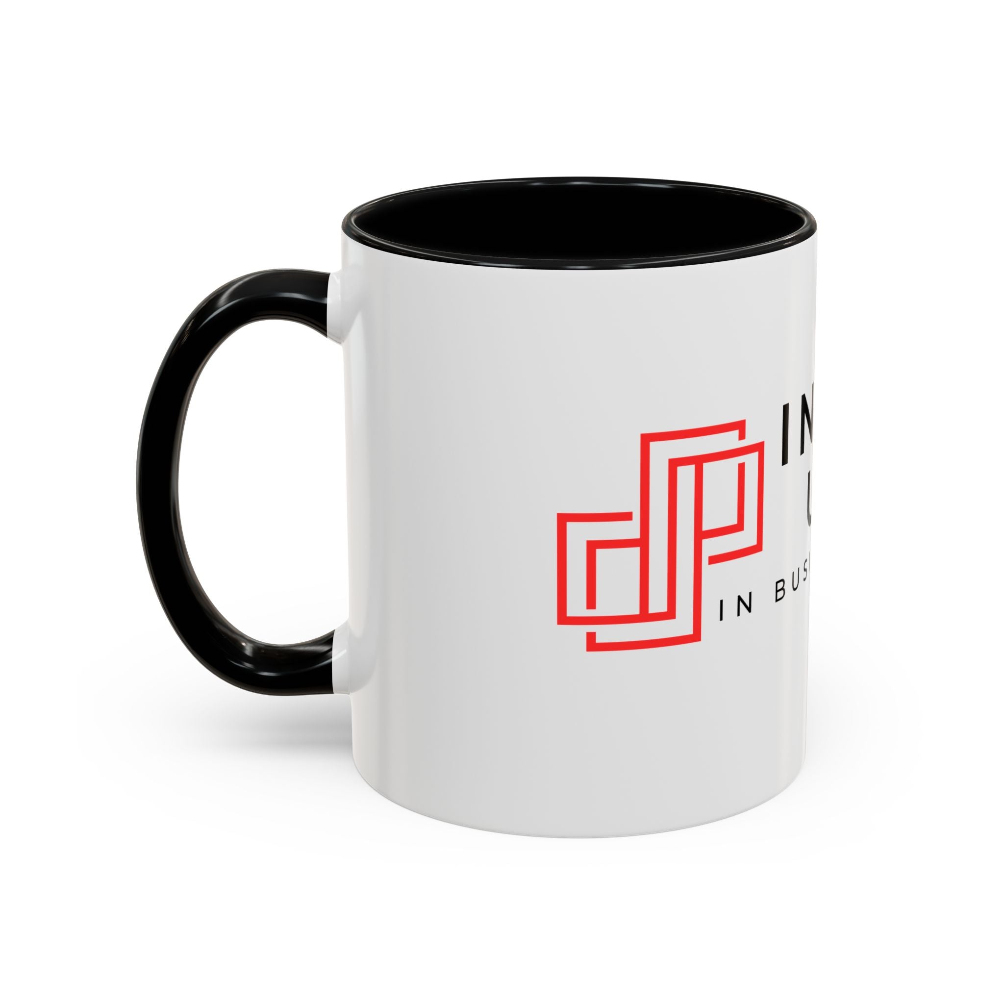 Infinity Upside™ Branded Accent Coffee Mug – Logo Coffee Cup (11/15oz)