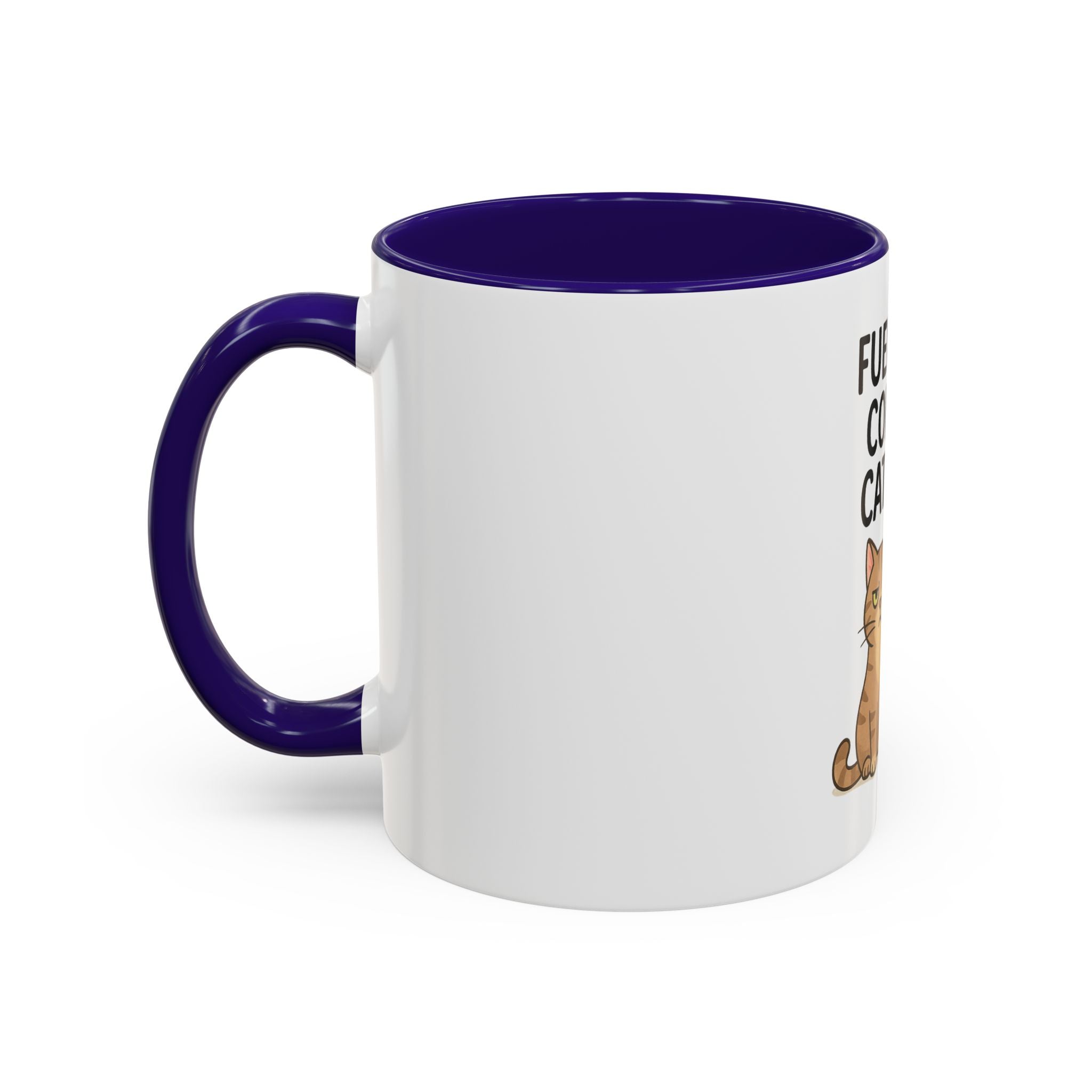 Funny Cat Mug - Fueled by Coffee & Cattitude - Perfect Gift for Cat Lovers